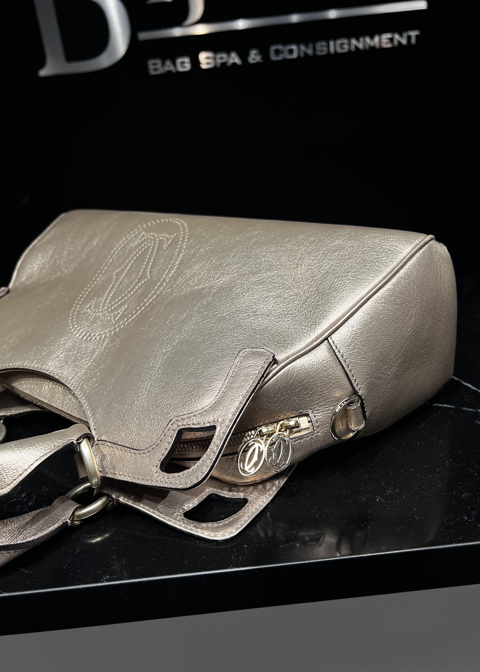 Cartier Cartier Marcello Metallic Bag