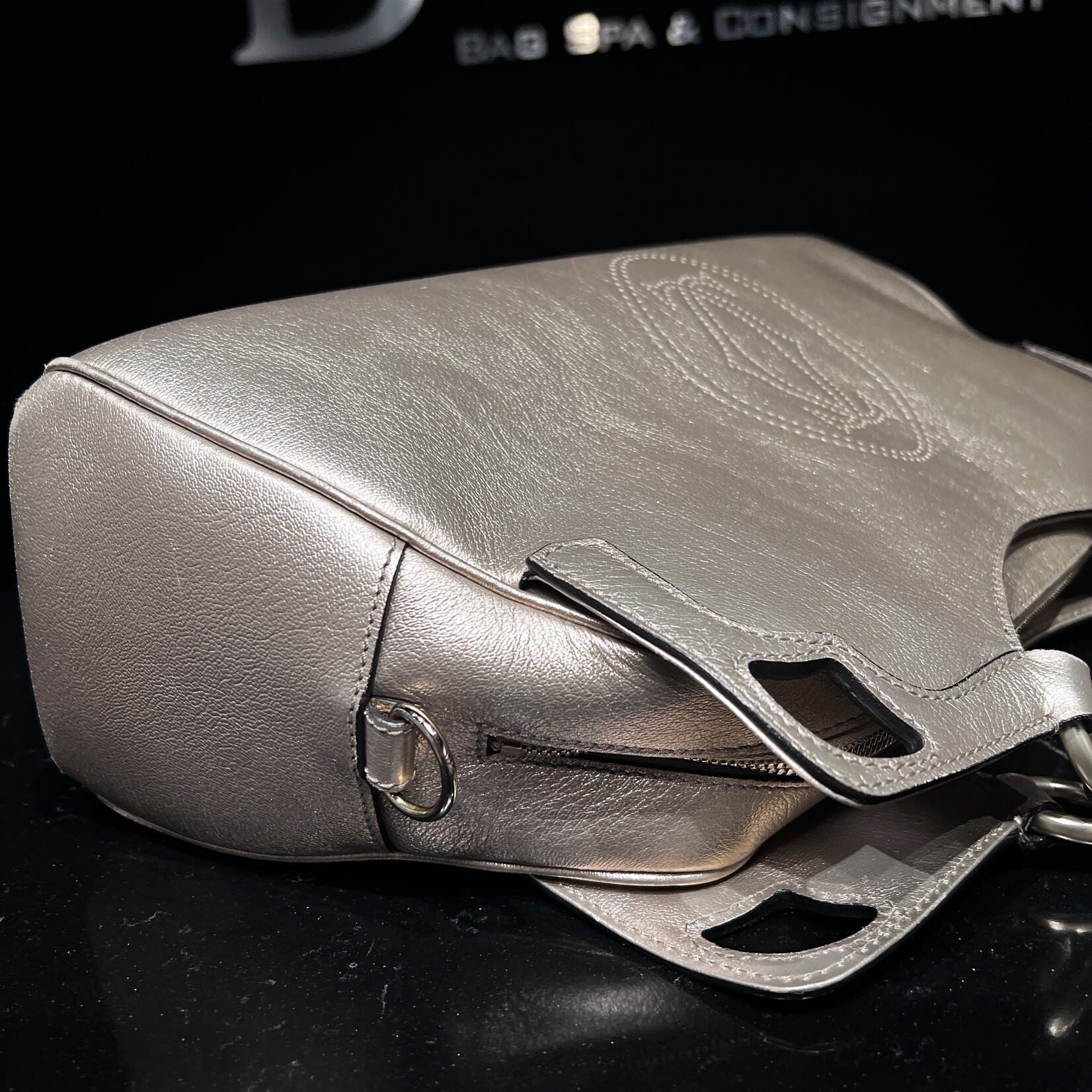 Cartier Cartier Marcello Metallic Bag