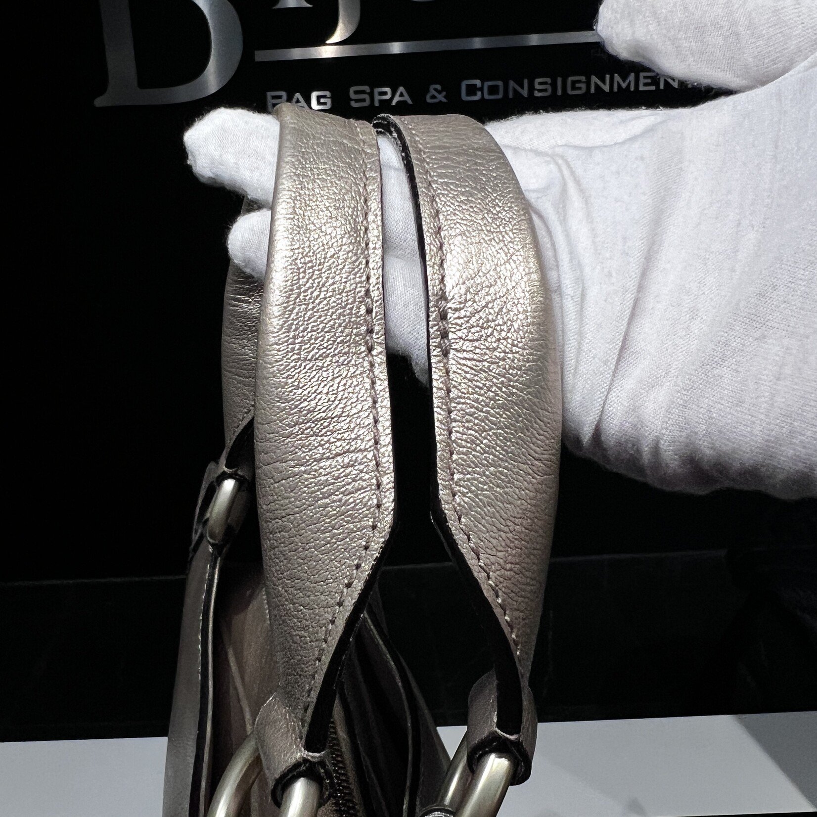 Cartier Cartier Marcello Metallic Bag