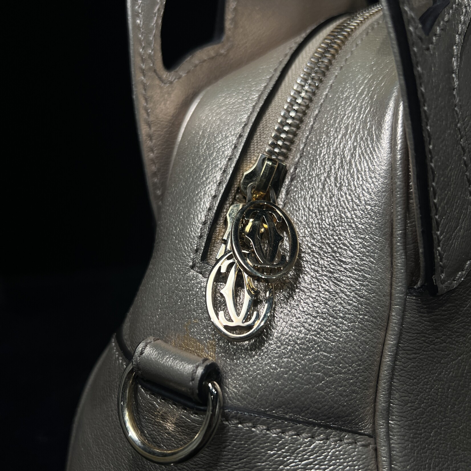 Cartier Cartier Marcello Metallic Bag