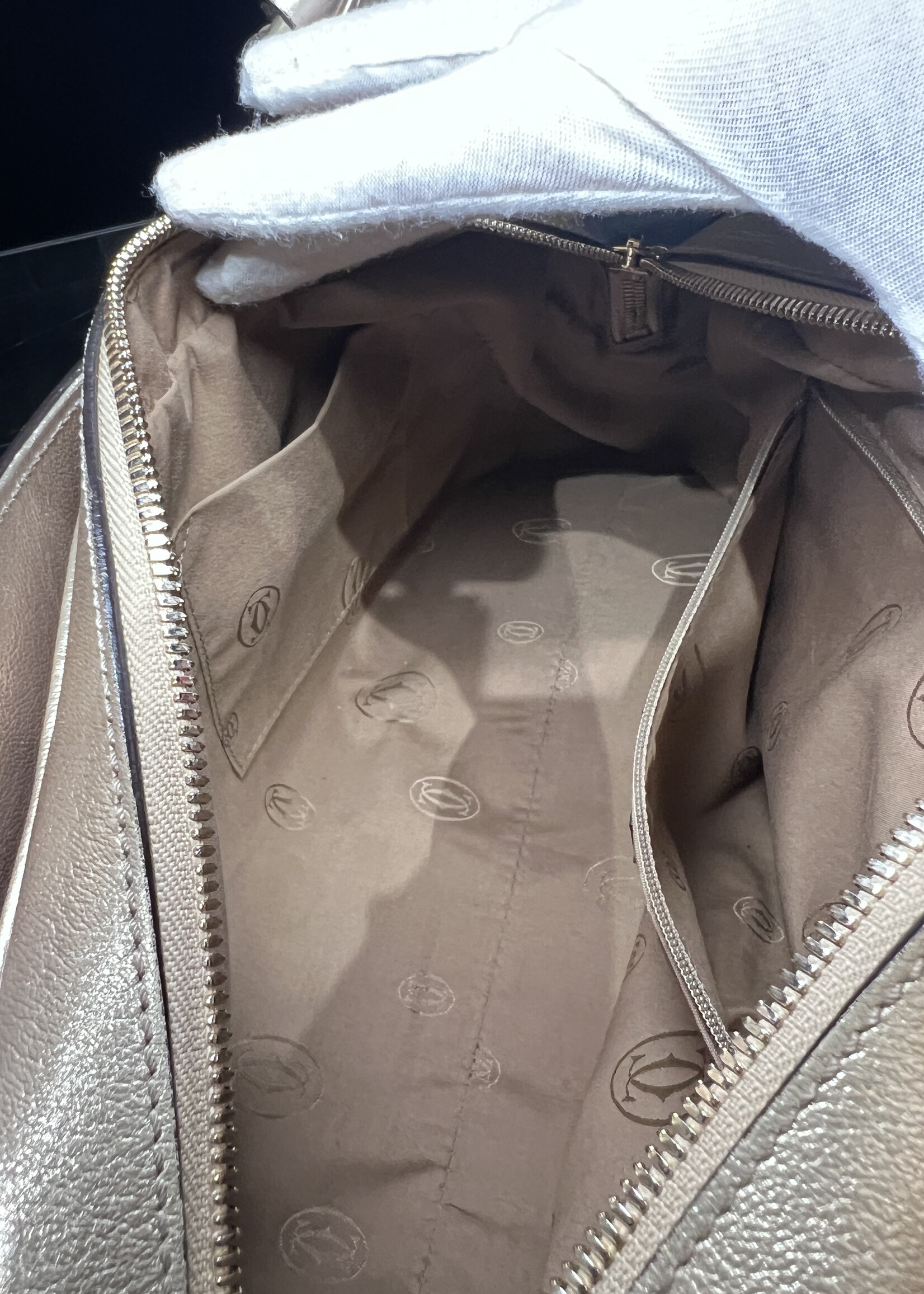 Cartier Cartier Marcello Metallic Bag