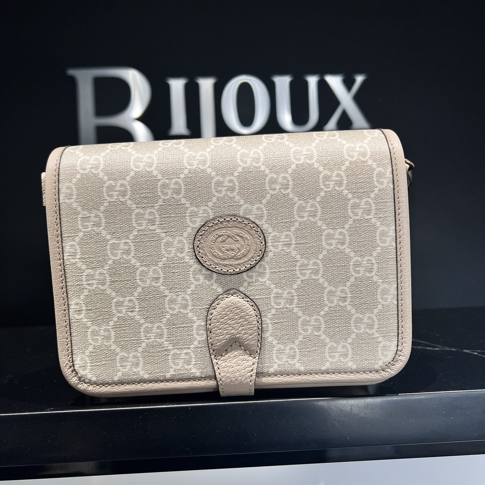 Gucci Gucci Supreme Crossbody Dollar Bag