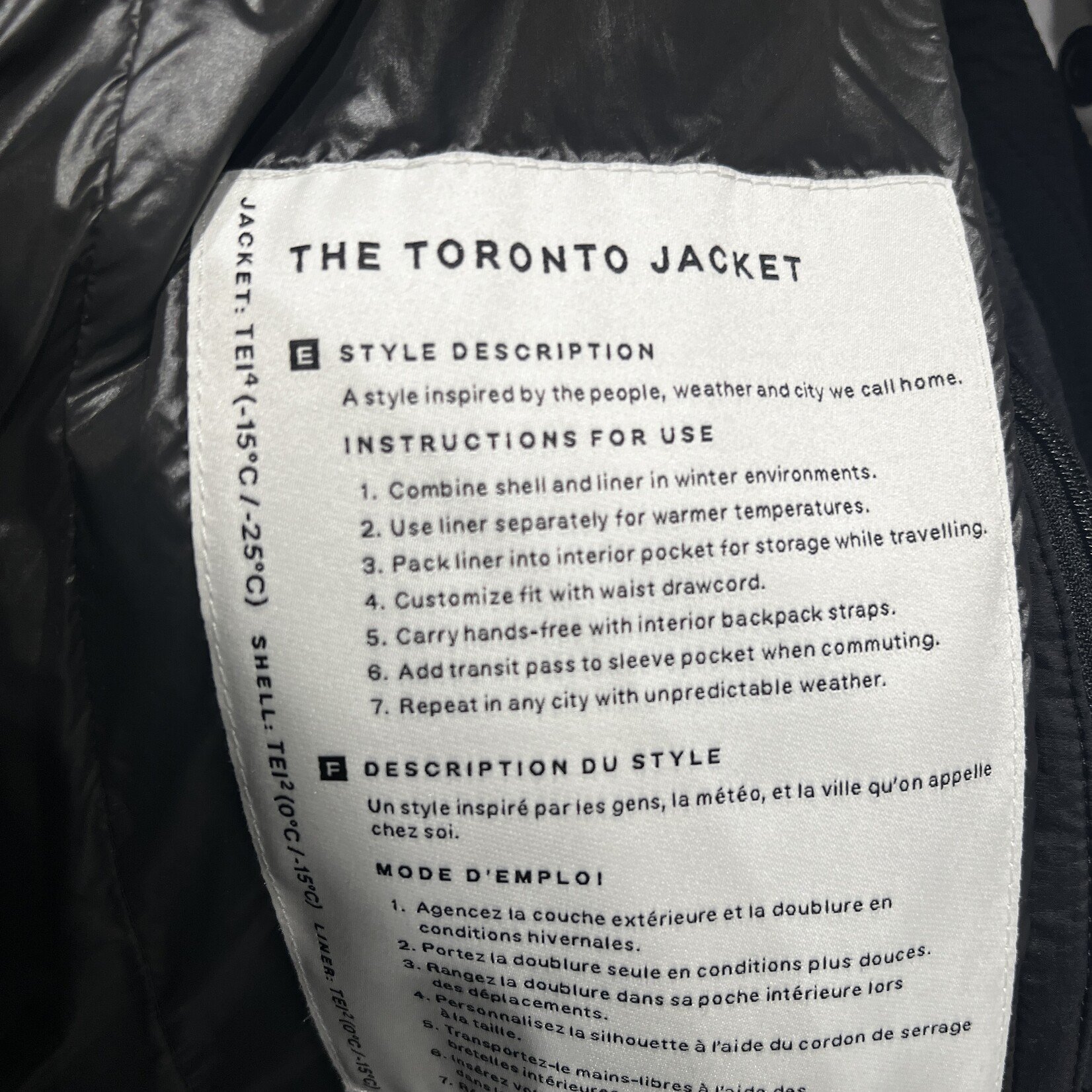 Canada Goose Toronto Jacket- S/P