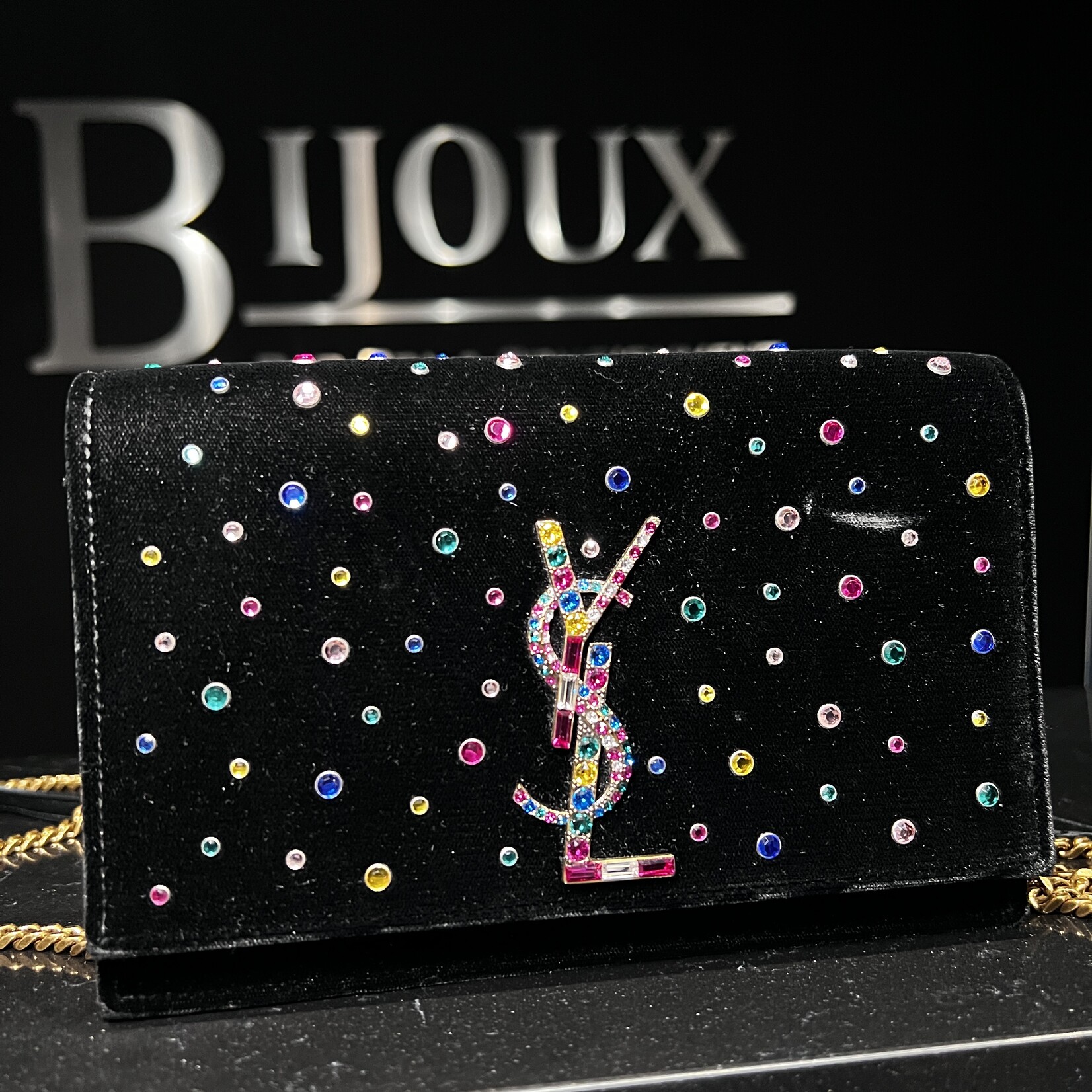 Saint Laurent Saint Laurent Kate Velvet Woc