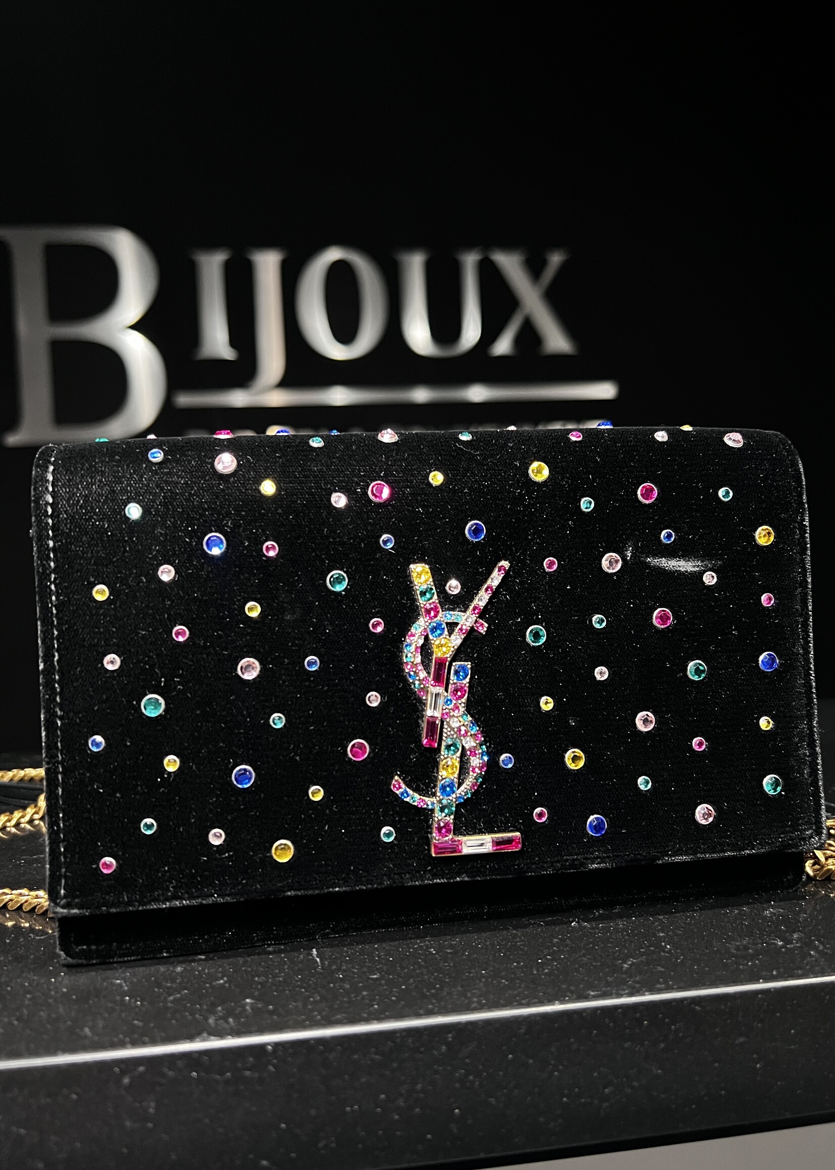 Saint Laurent Saint Laurent Kate Velvet Woc