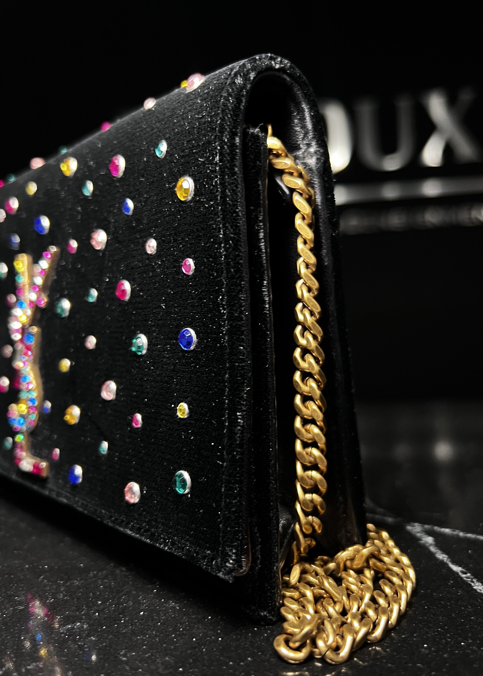 Saint Laurent SOLD- Saint Laurent Kate Velvet Woc