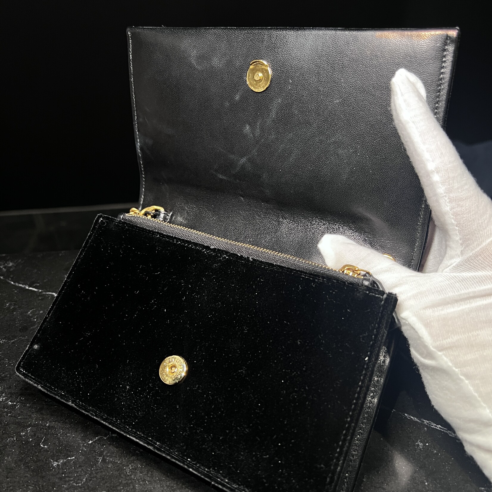 Saint Laurent Saint Laurent Kate Velvet Woc