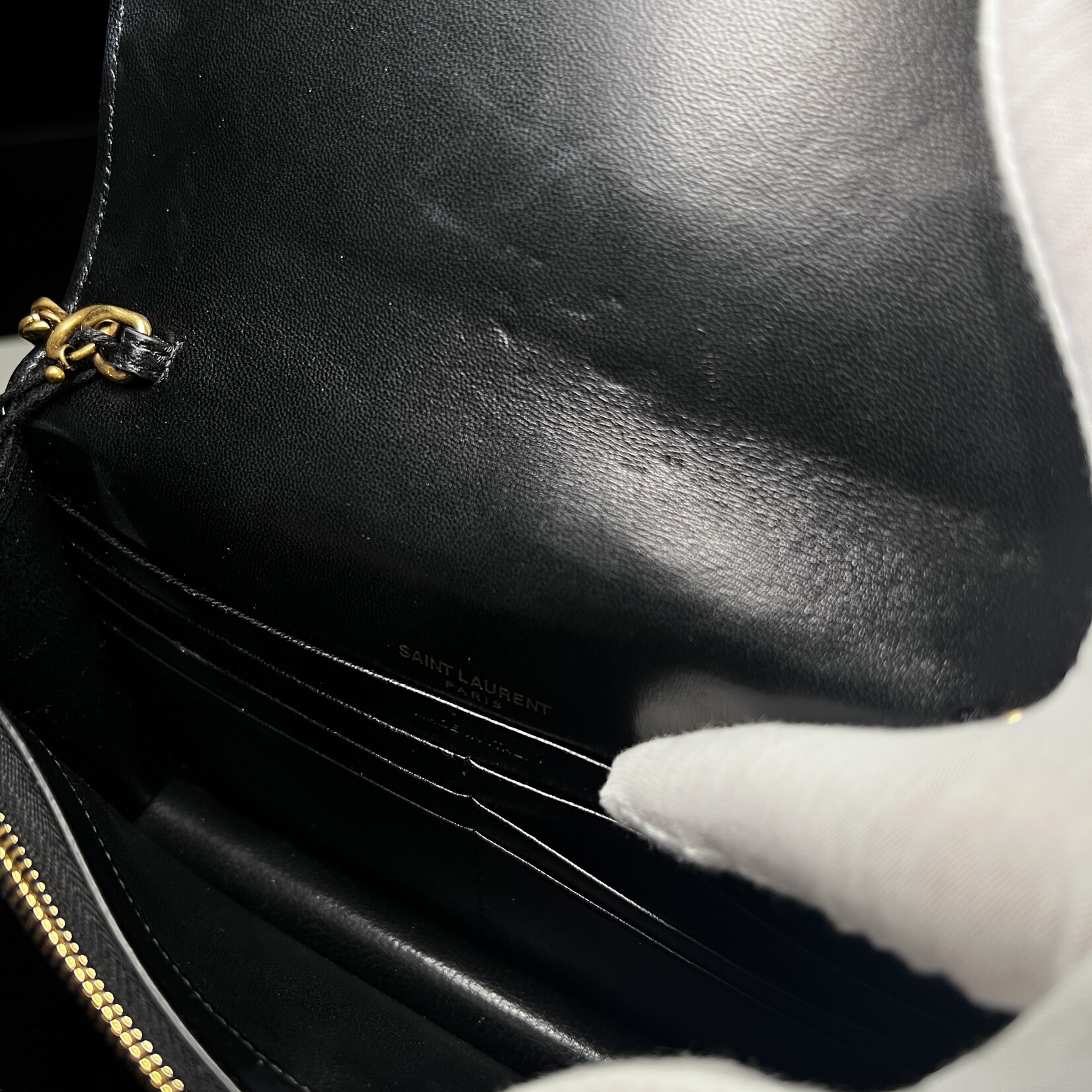 Saint Laurent Saint Laurent Kate Velvet Woc