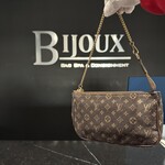 Louis Vuitton Louis Vuitton Mini Lin Bucket PM Pouch