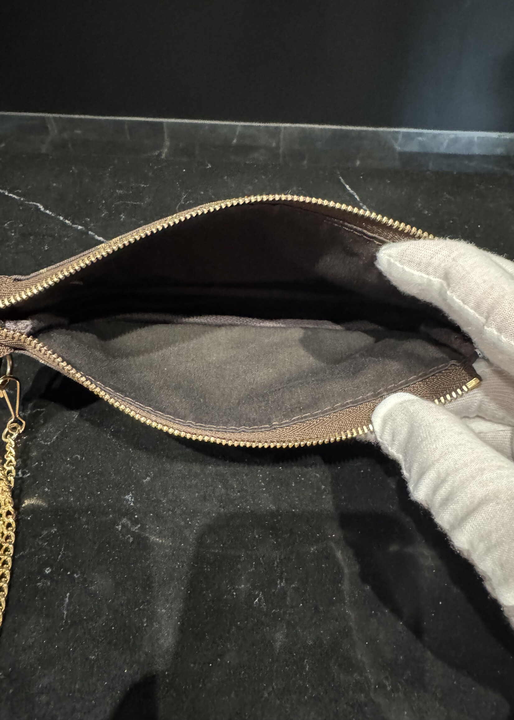 Louis Vuitton Louis Vuitton Mini Lin Bucket PM Pouch