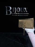 Saint Laurent SOLD - Saint Laurent Kate Gold Small