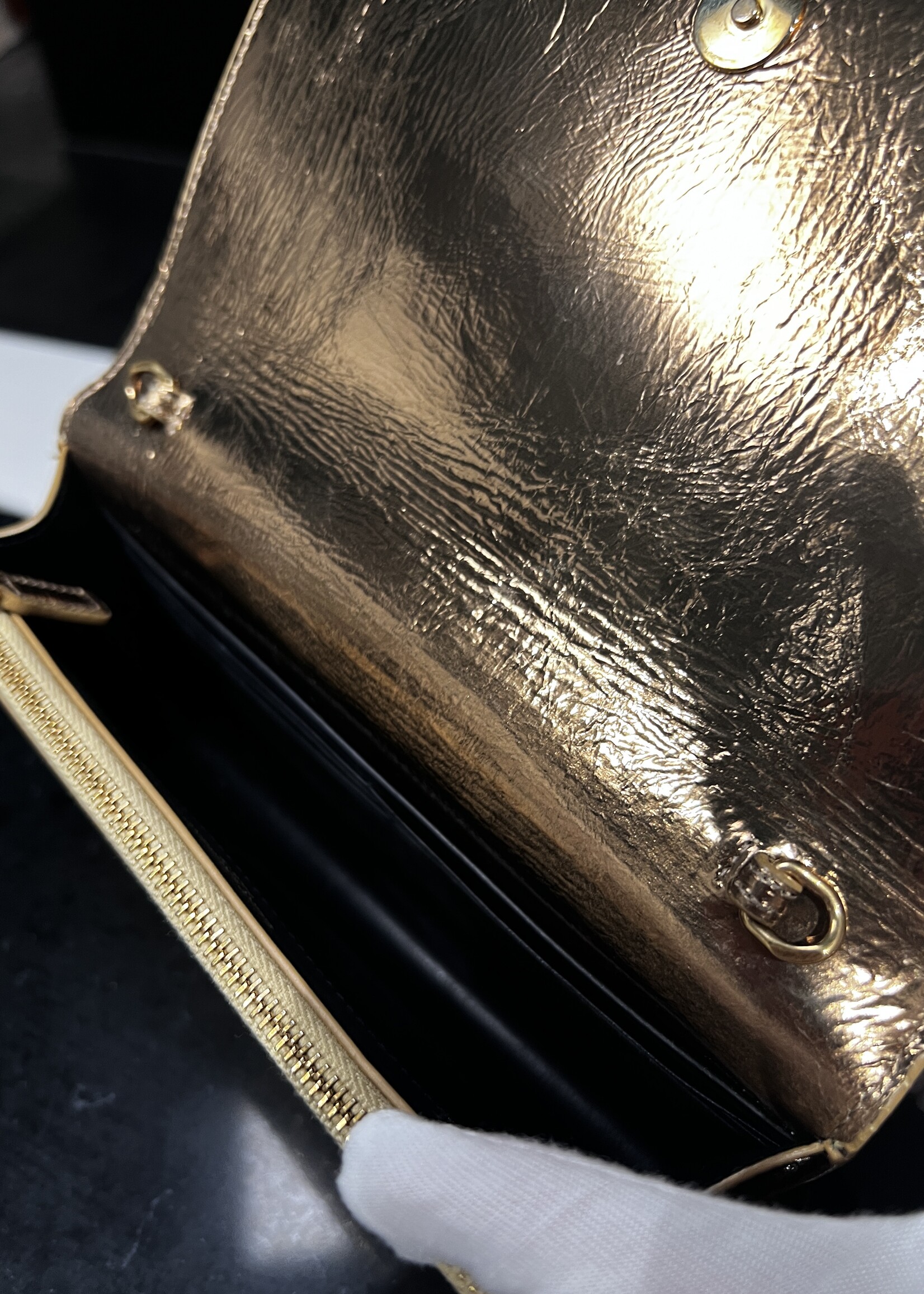 Saint Laurent SOLD - Saint Laurent Kate Gold Small