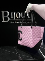 Chanel SOLD - Chanel Large Pink Cambon Tote