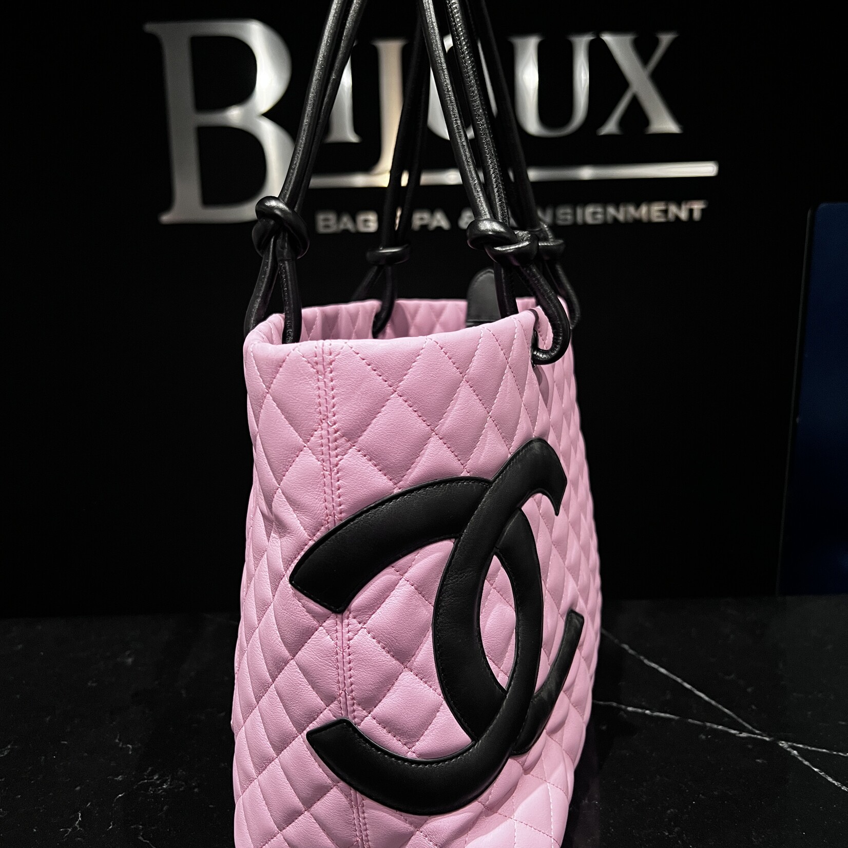 Chanel Chanel Large Pink Cambon Tote