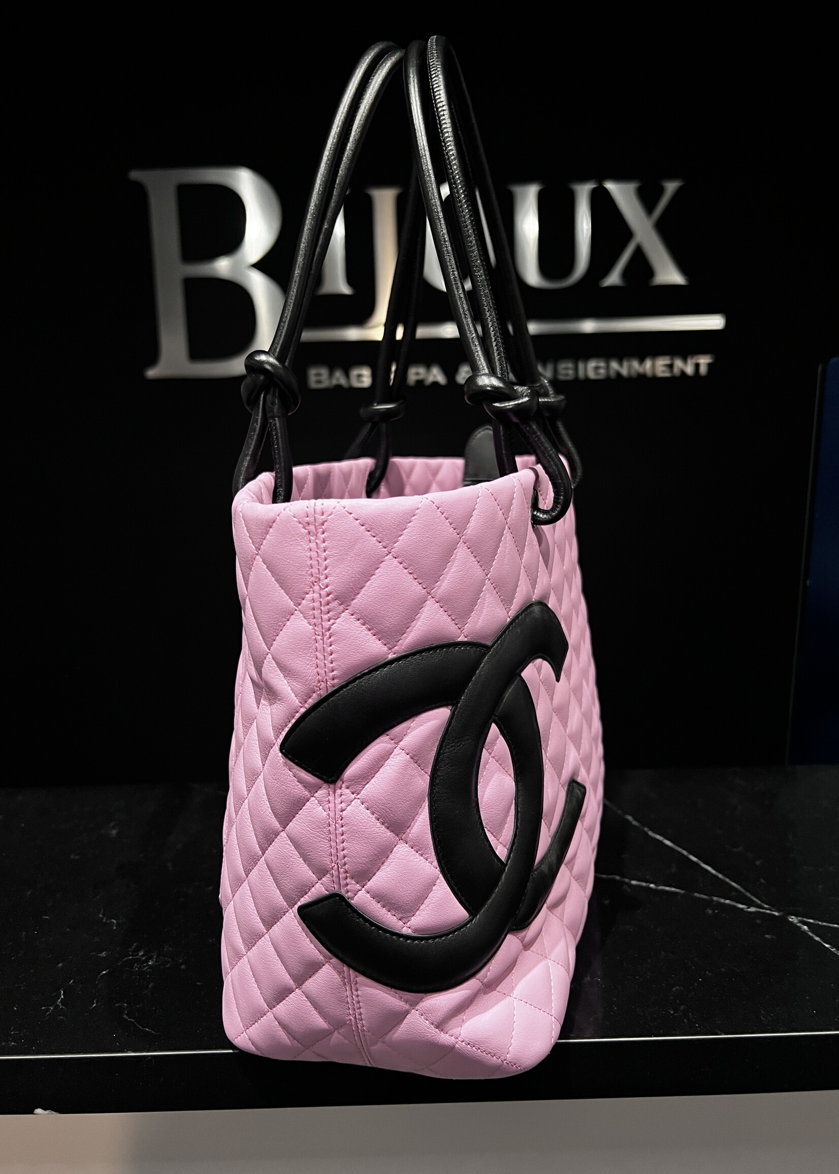 Chanel SOLD - Chanel Large Pink Cambon Tote