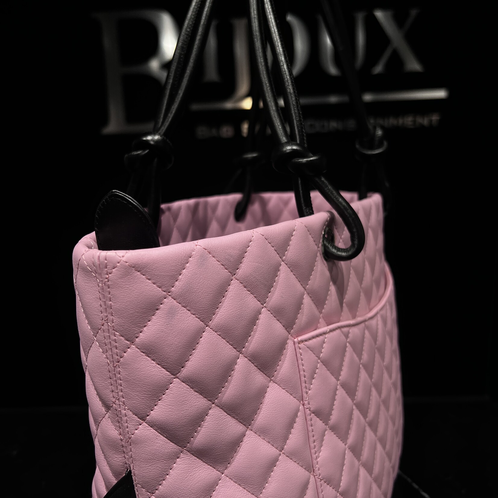 Chanel Chanel Large Pink Cambon Tote