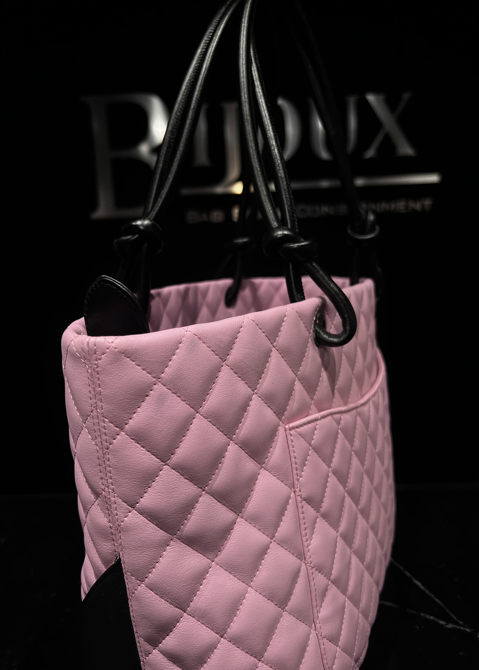 Chanel SOLD - Chanel Large Pink Cambon Tote