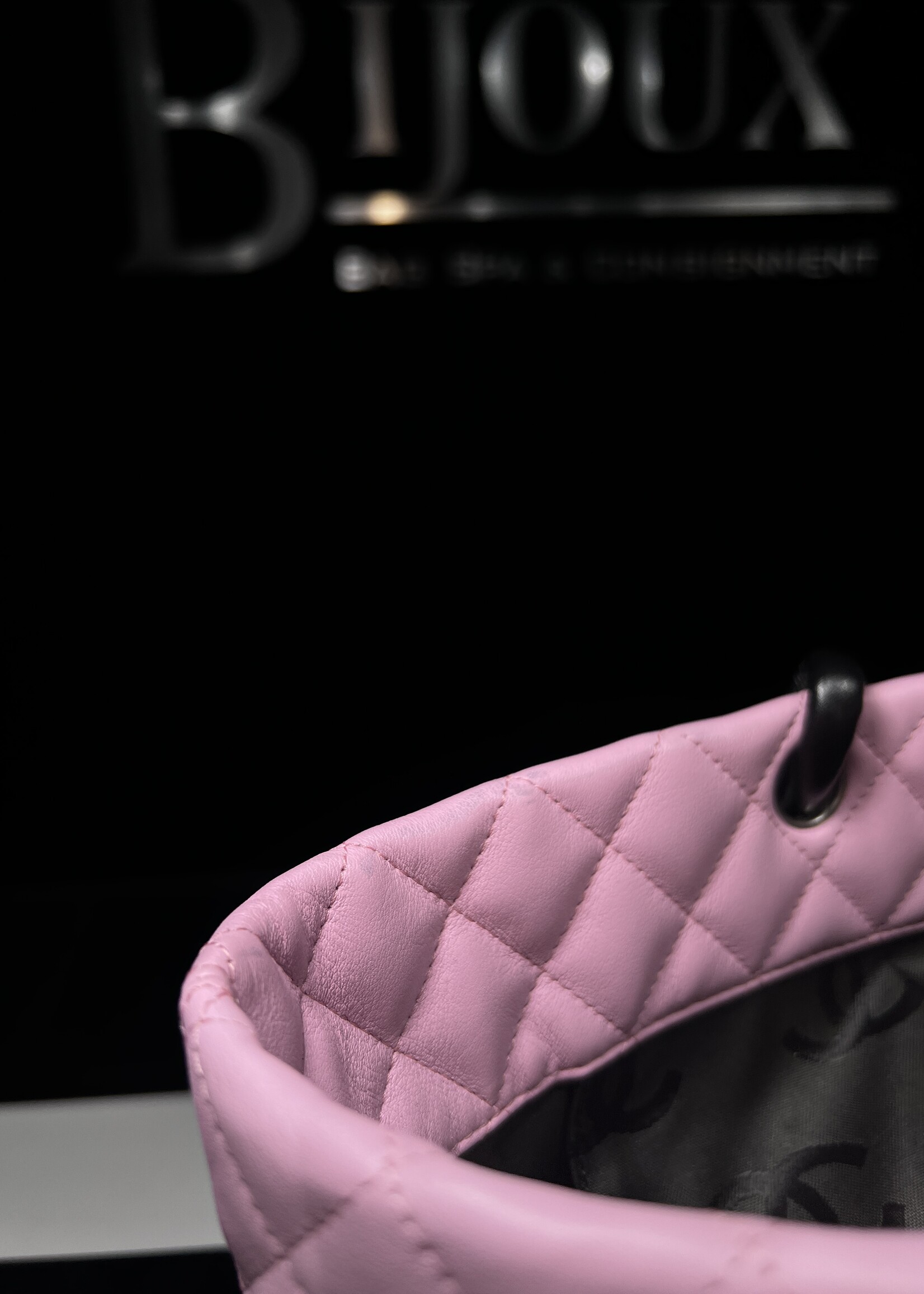 Chanel SOLD - Chanel Large Pink Cambon Tote