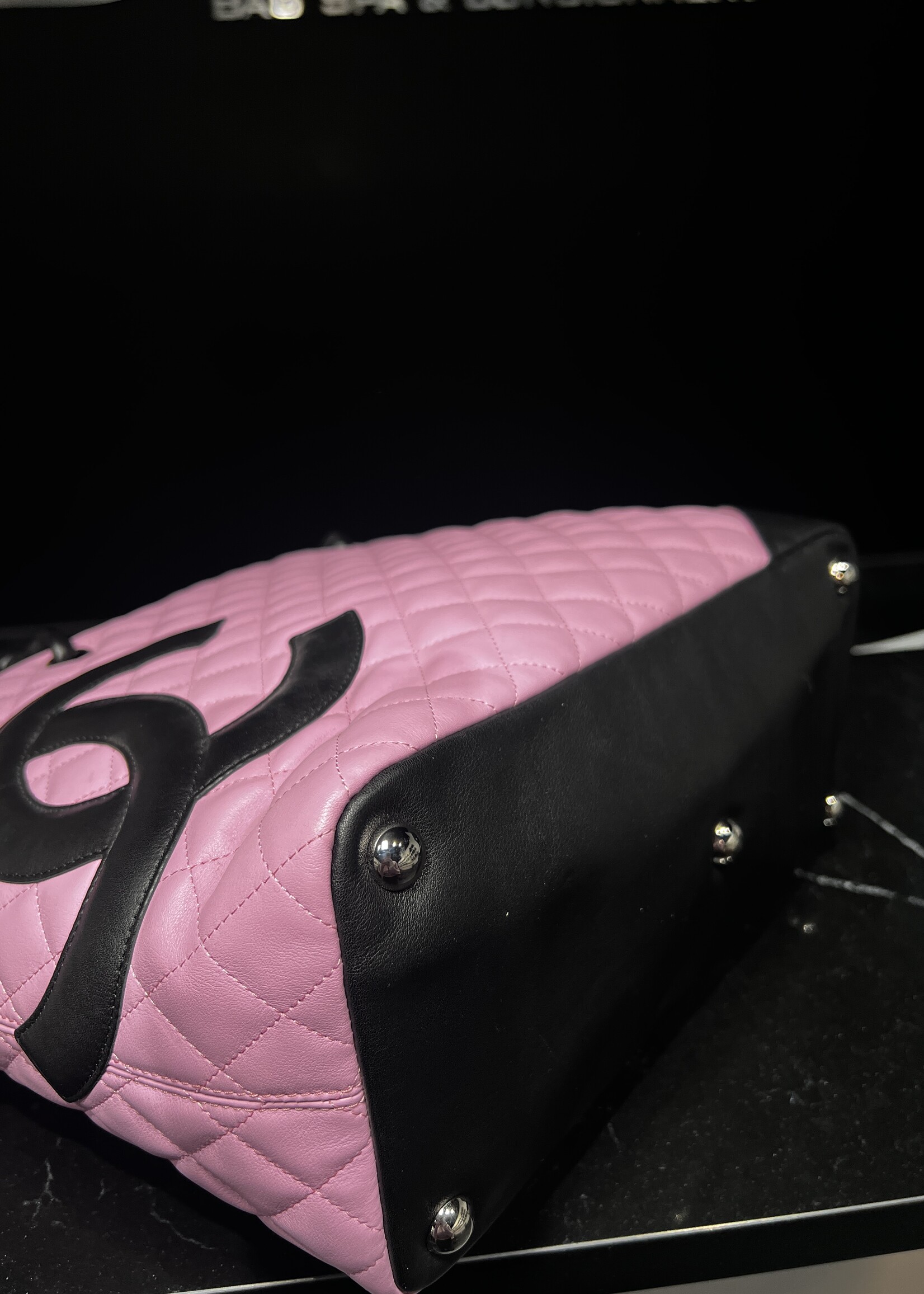 Chanel SOLD - Chanel Large Pink Cambon Tote