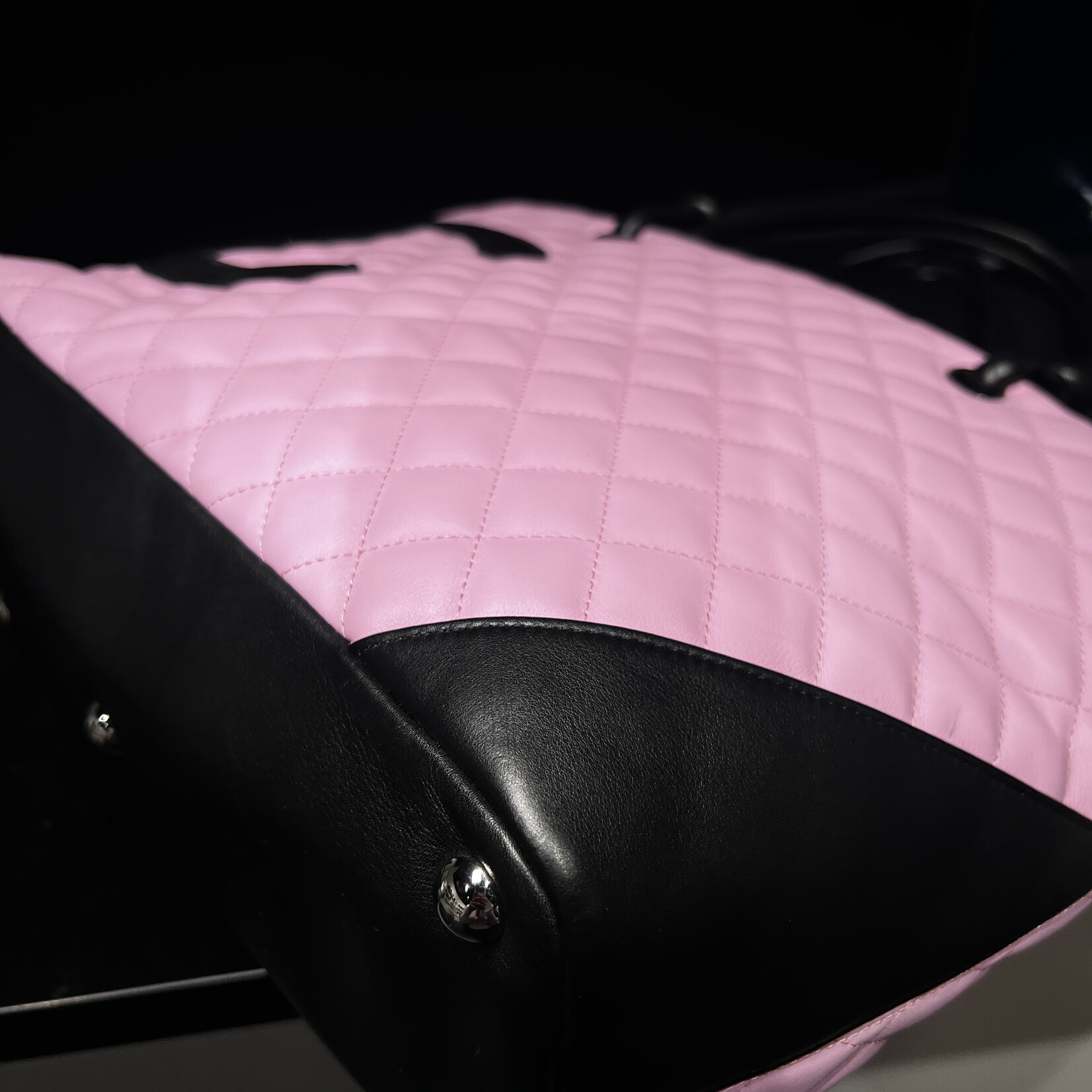 Chanel Chanel Large Pink Cambon Tote