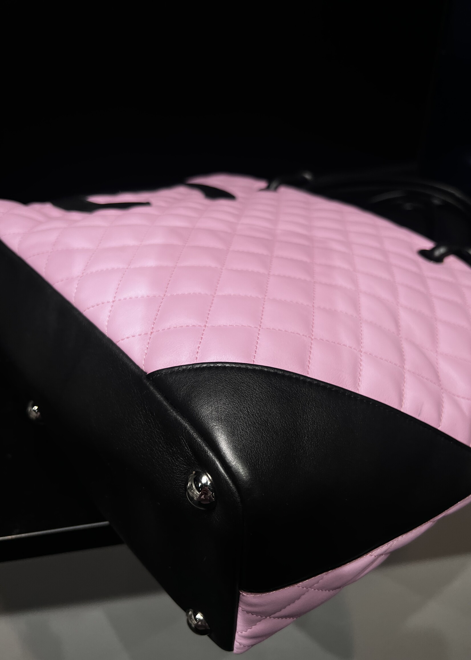 Chanel SOLD - Chanel Large Pink Cambon Tote
