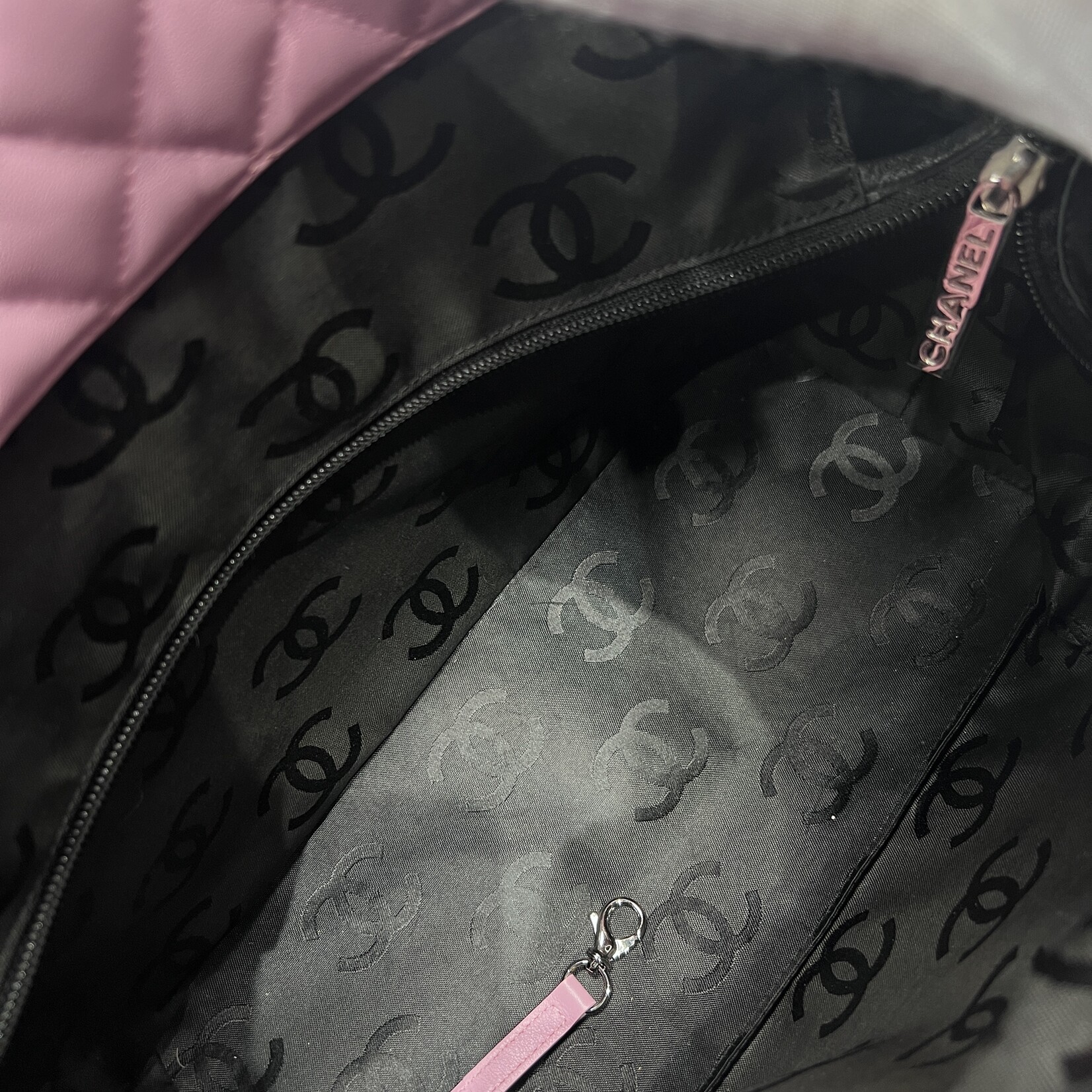 Chanel Chanel Large Pink Cambon Tote
