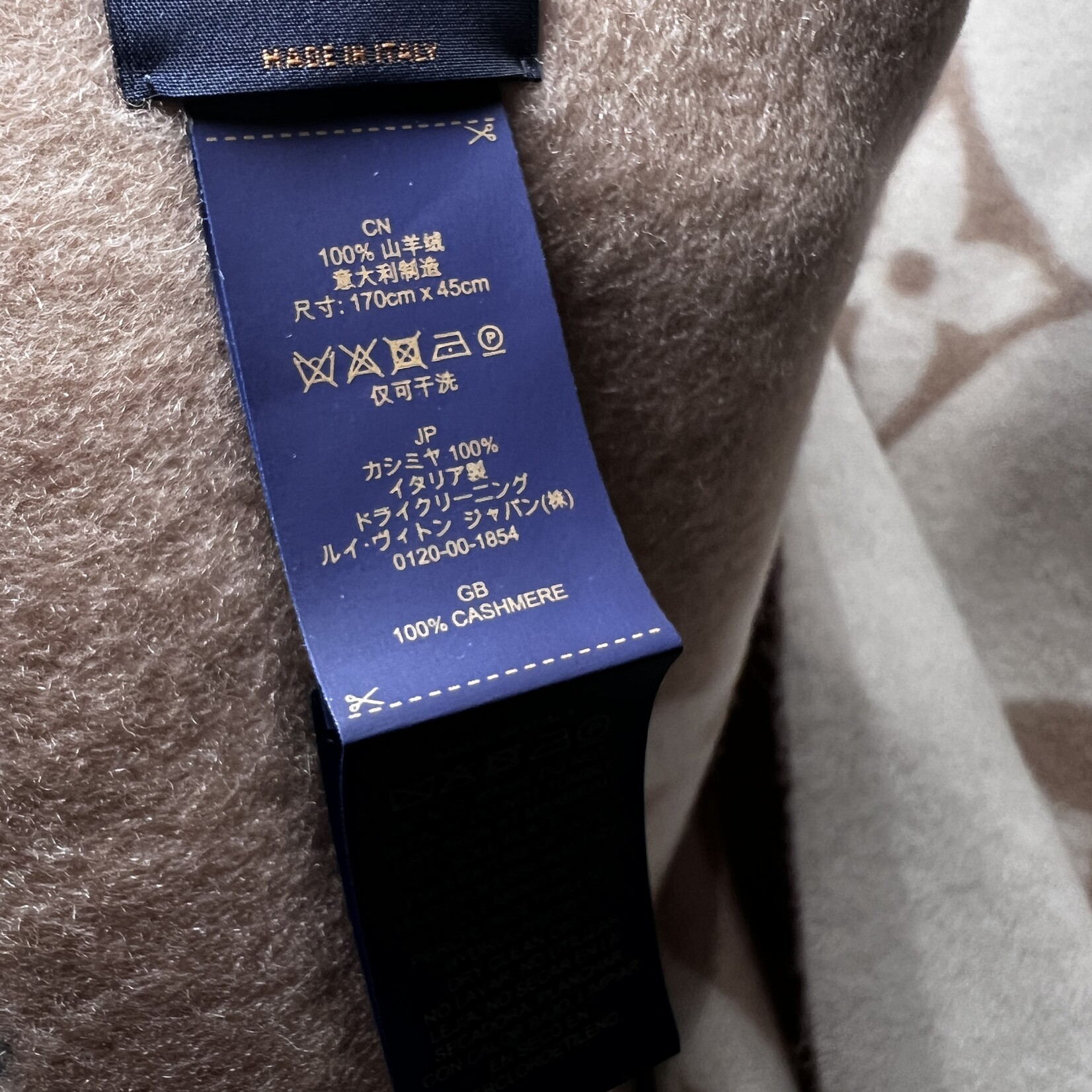 Louis Vuitton Louis Vuitton Reikjavik Cashmere Scraf