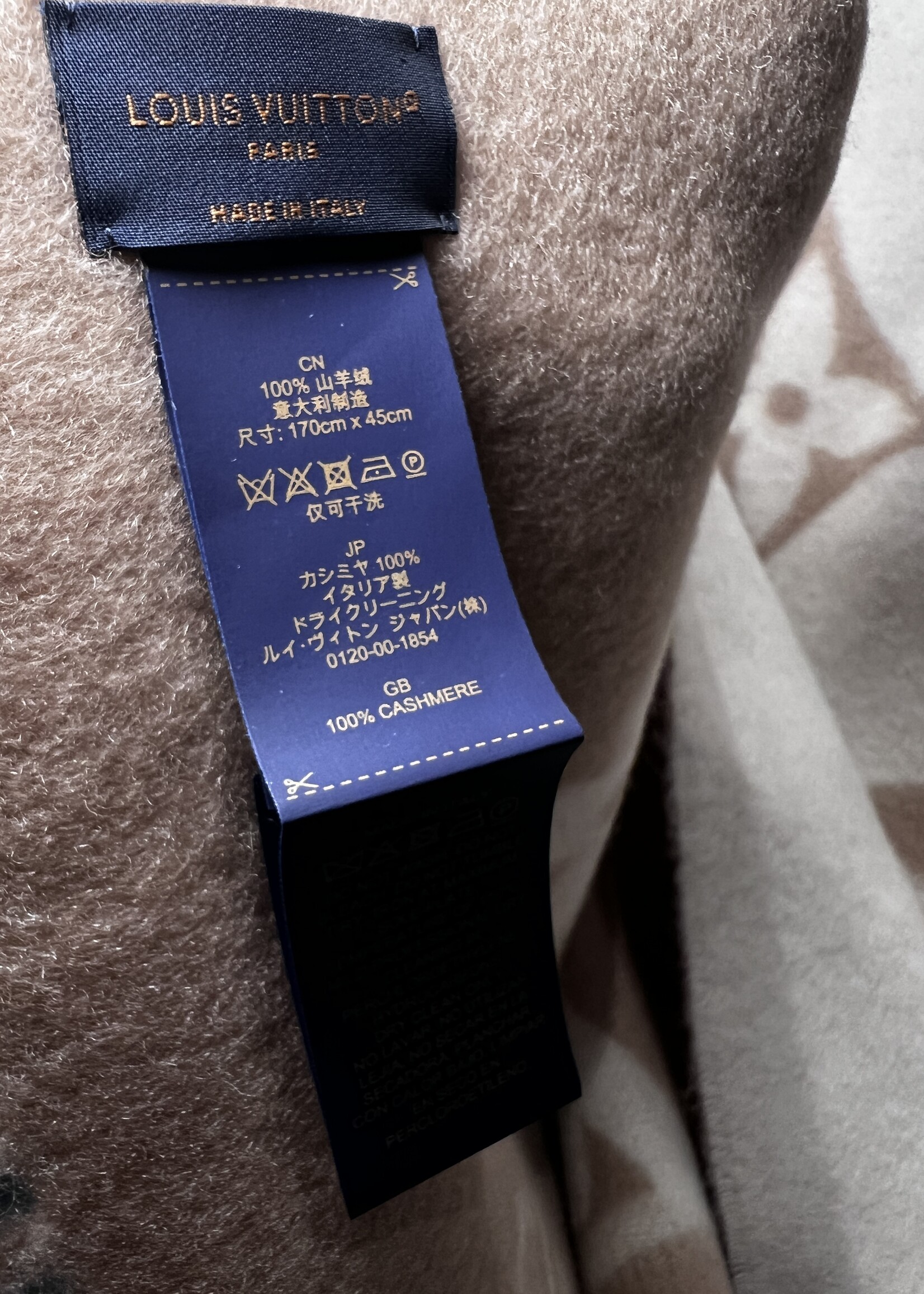 Louis Vuitton SOLD - Louis Vuitton Reikjavik Cashmere Scraf