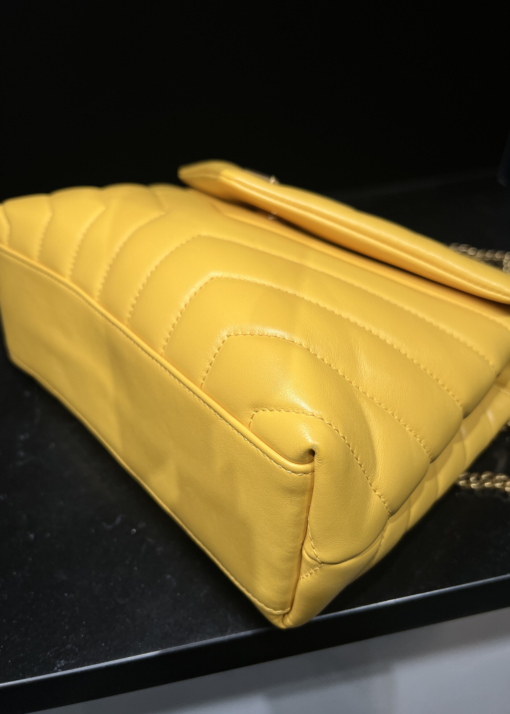 Saint Laurent Saint Laurent Yellow Small Lou
