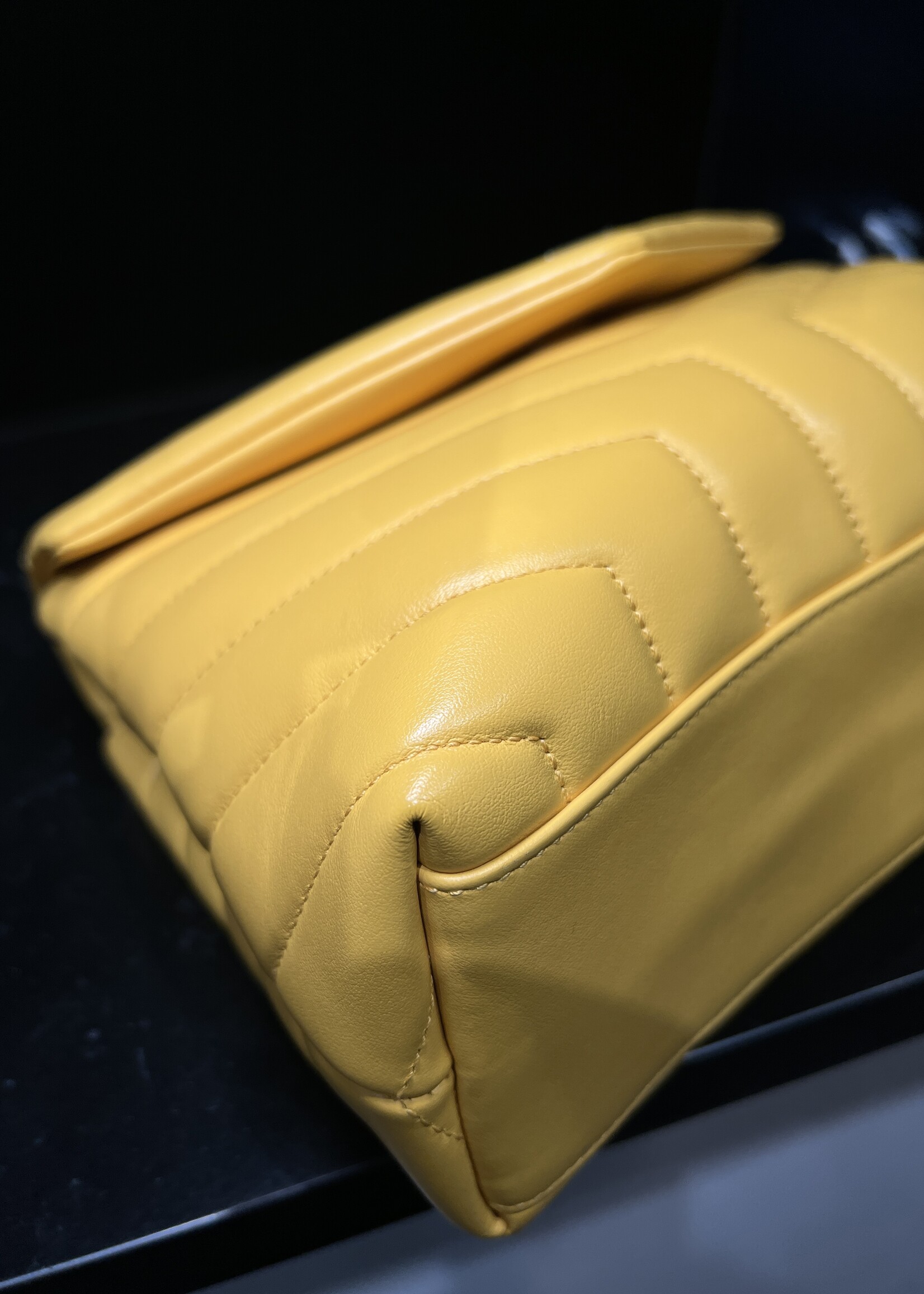 Saint Laurent Saint Laurent Yellow Small Lou