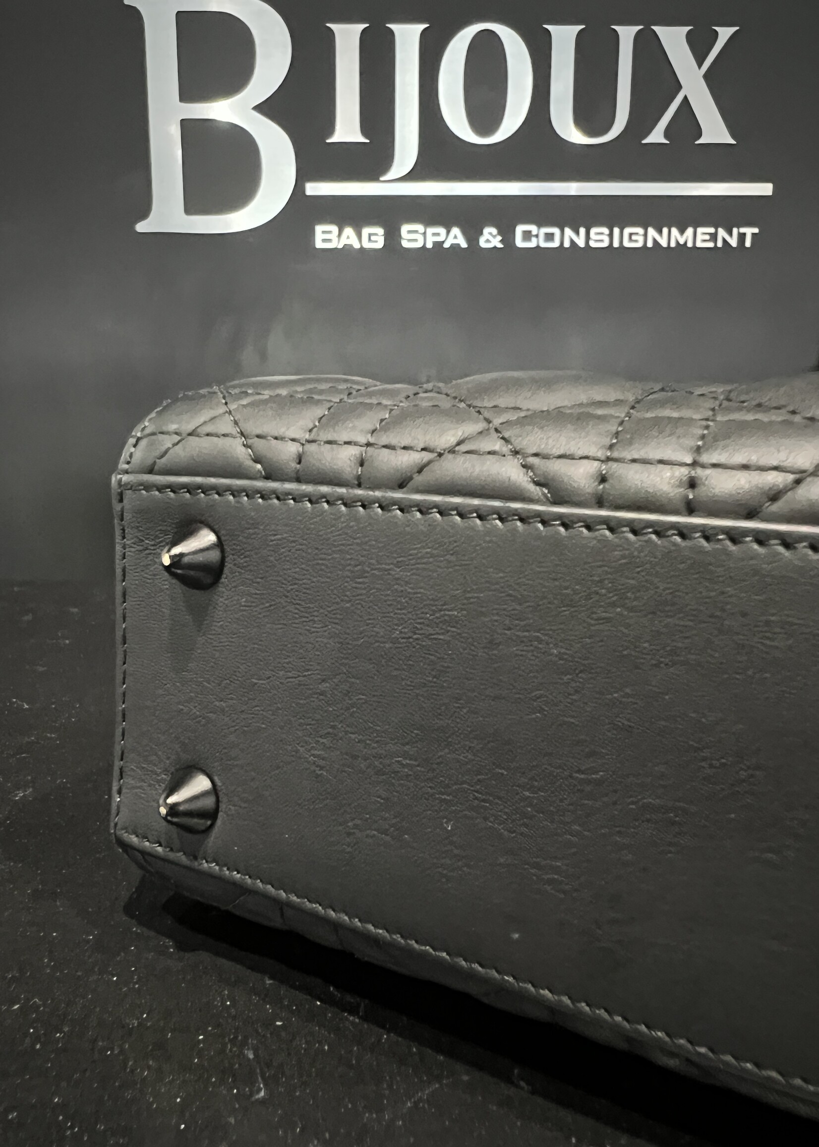 Christian Dior Christian Dior Lady Dior Small Ultra Matte Calfskin