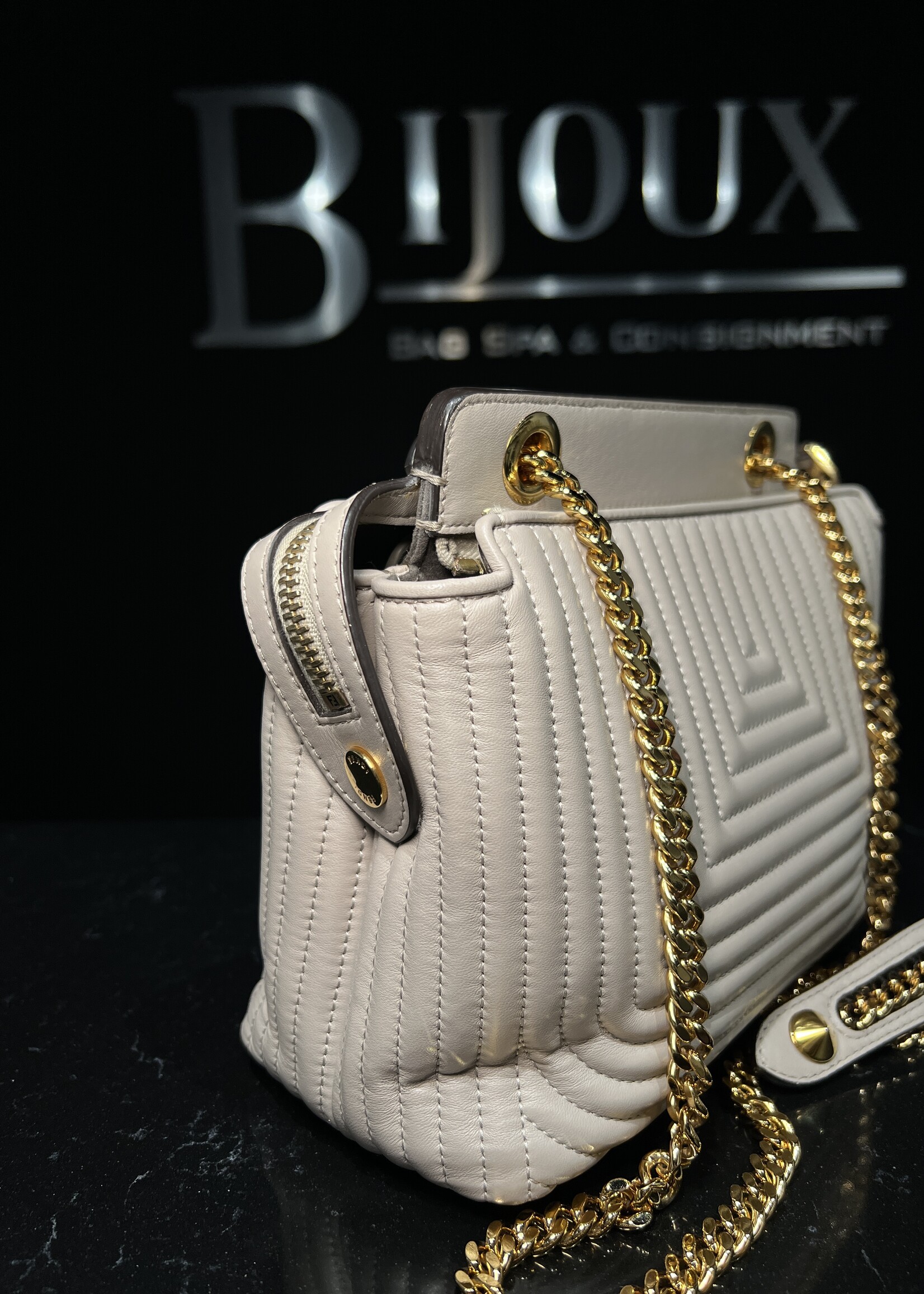 Fendi SOLD - Fendi Dot Com Small Chain