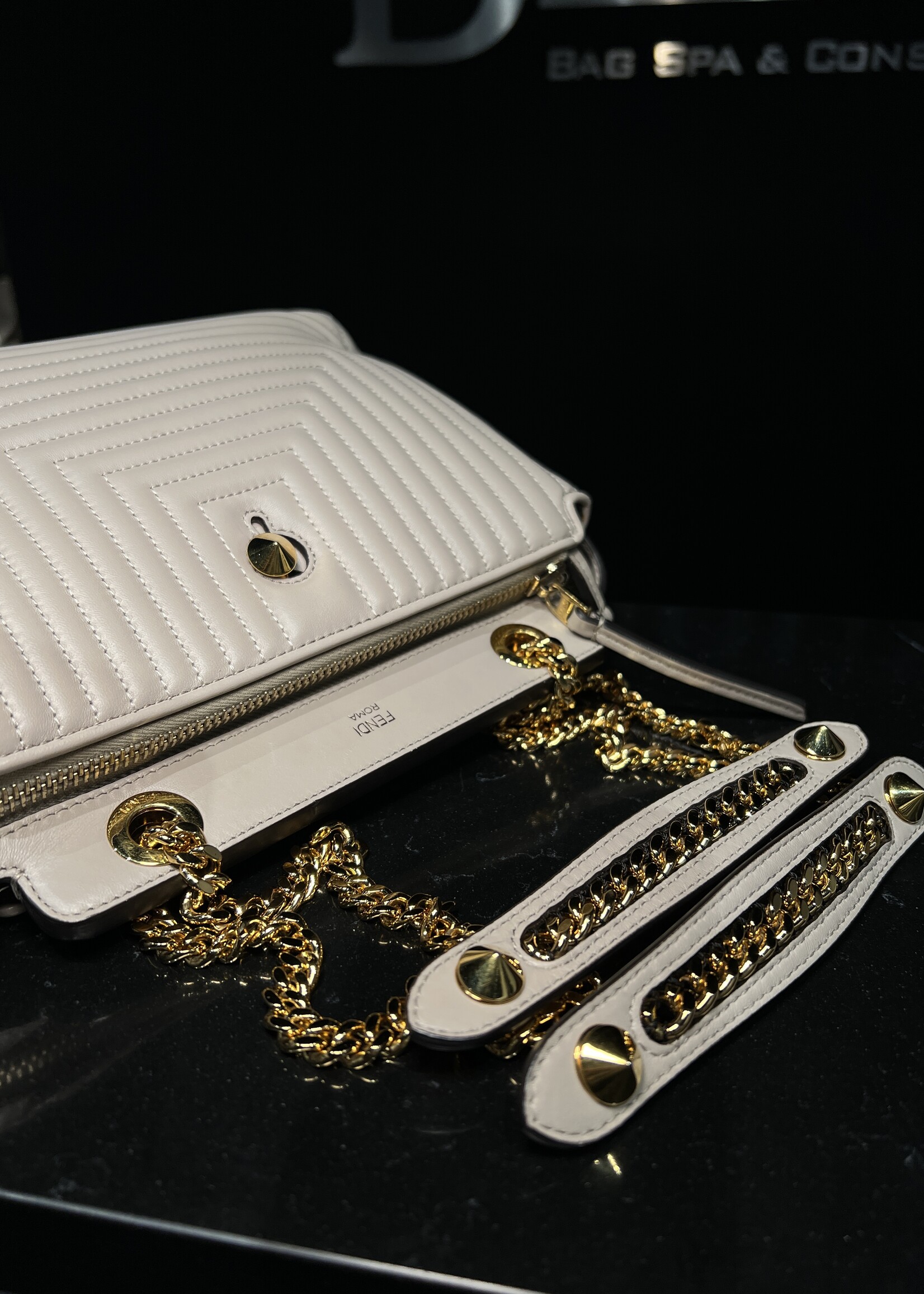 Fendi SOLD - Fendi Dot Com Small Chain