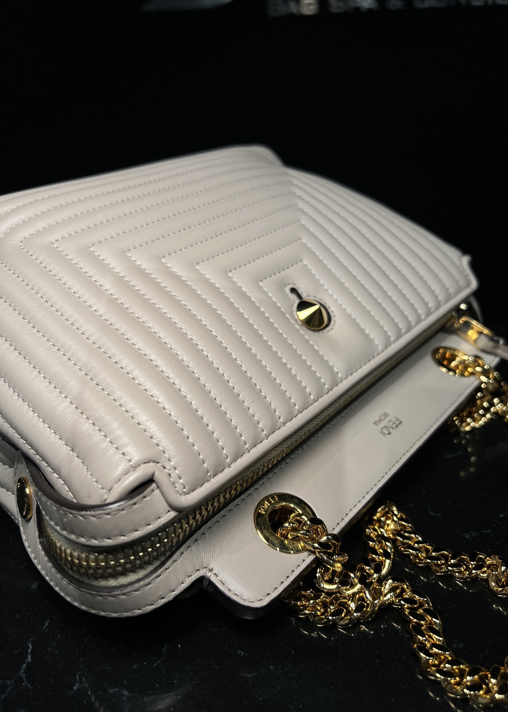 Fendi SOLD - Fendi Dot Com Small Chain