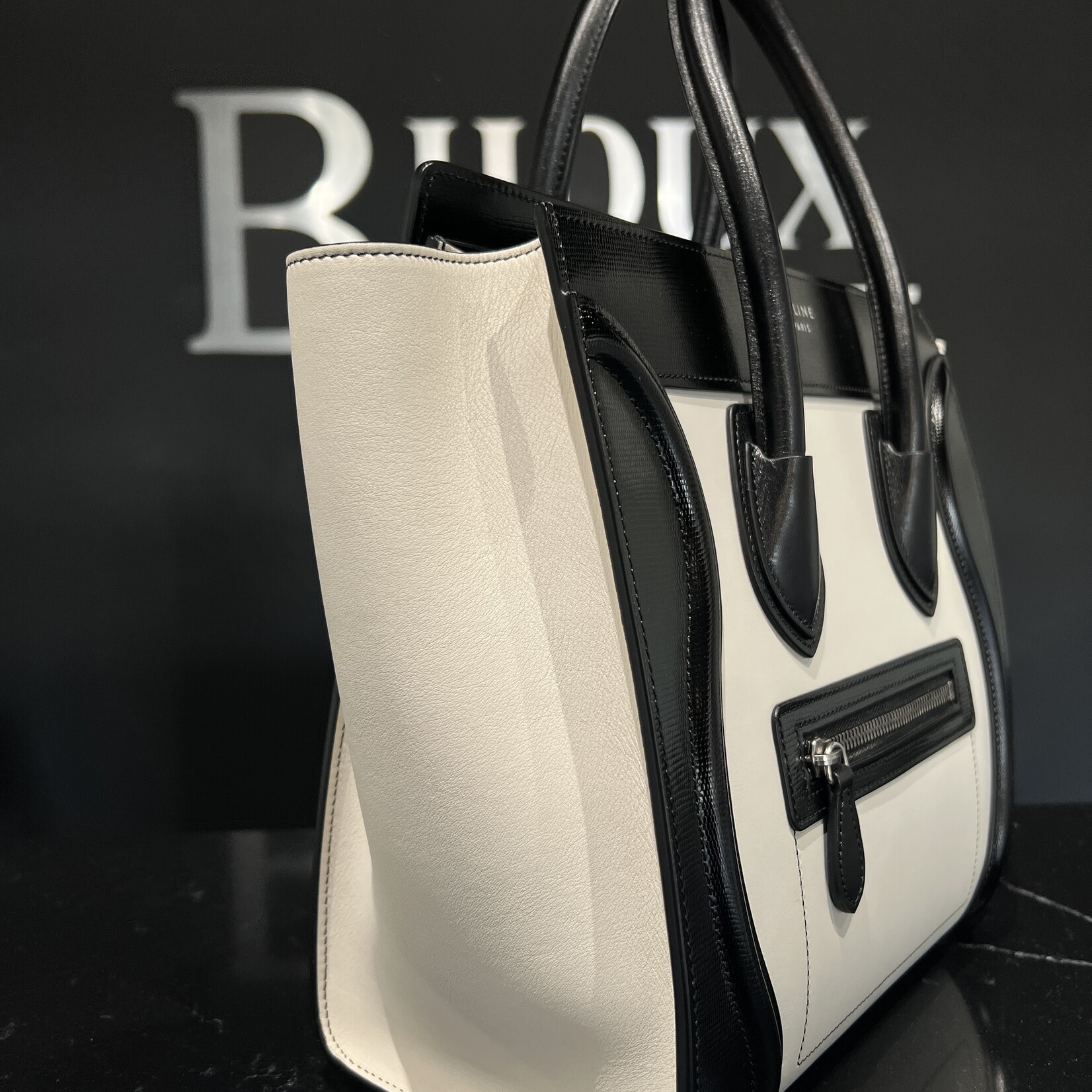 Celine Celine Bicolour Luggage Small