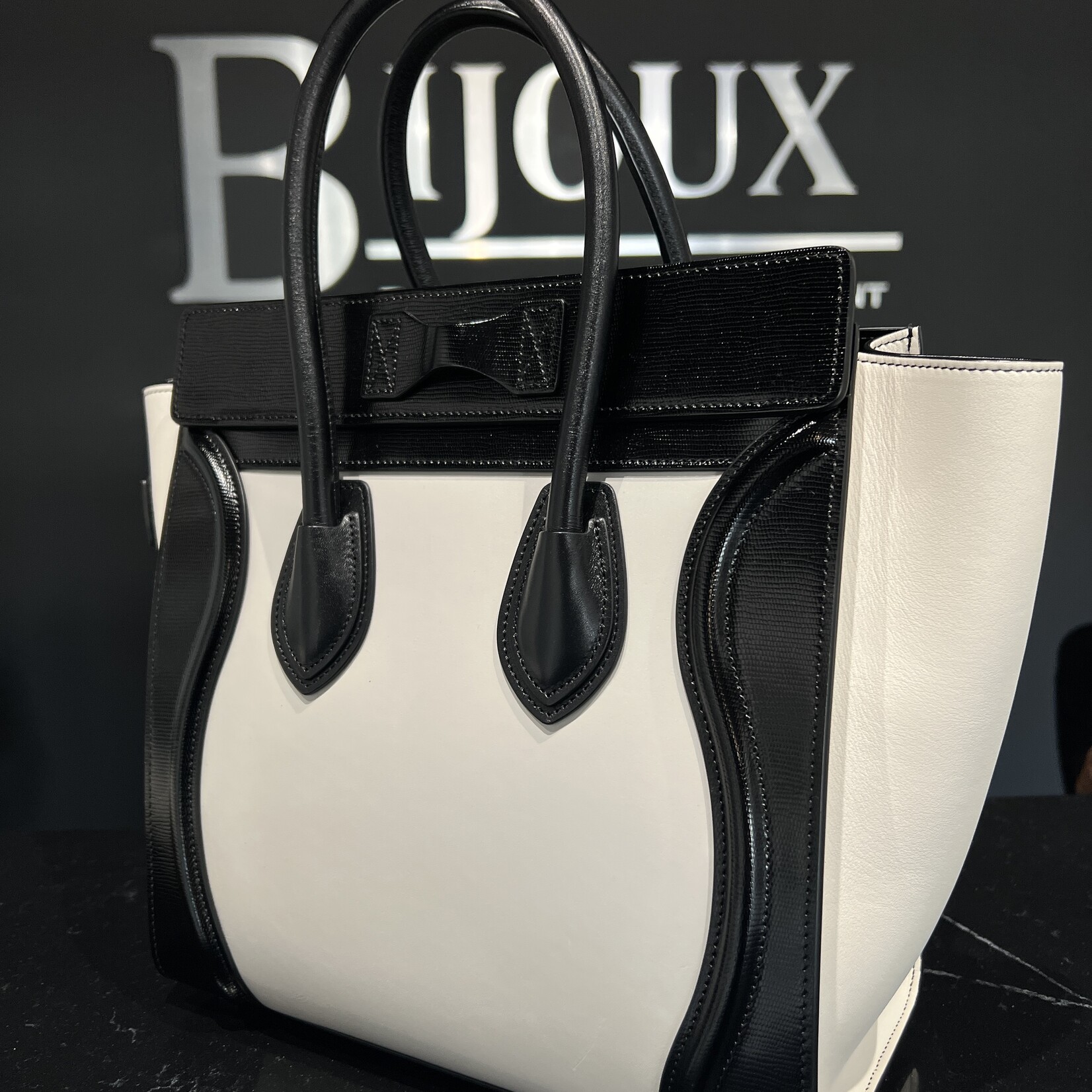 Celine Celine Bicolour Luggage Small