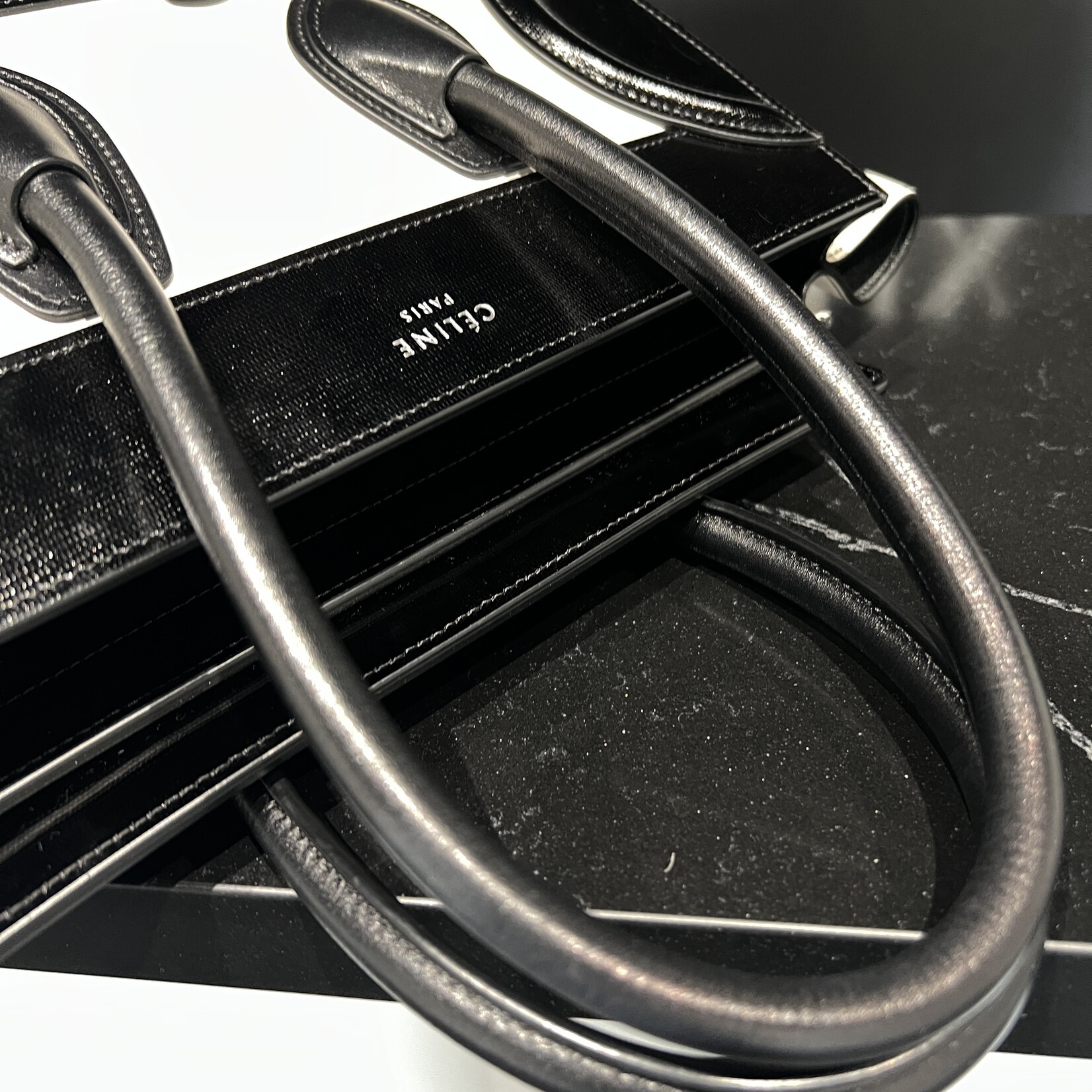 Celine Celine Bicolour Luggage Small