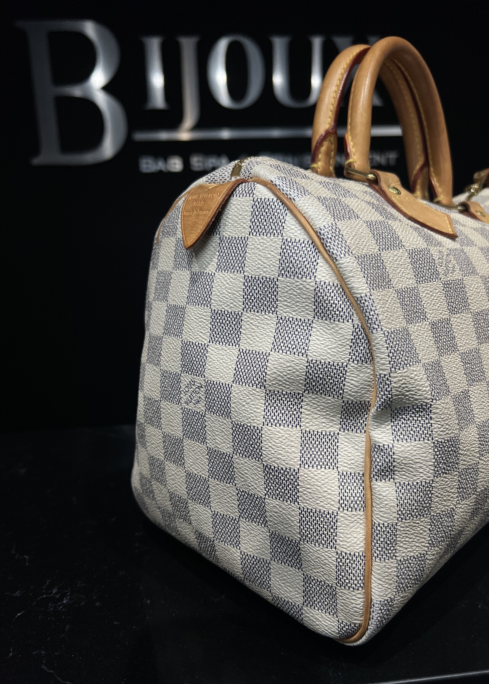 Louis Vuitton SOLD - Louis Vuitton Damier Azur Speedy 30