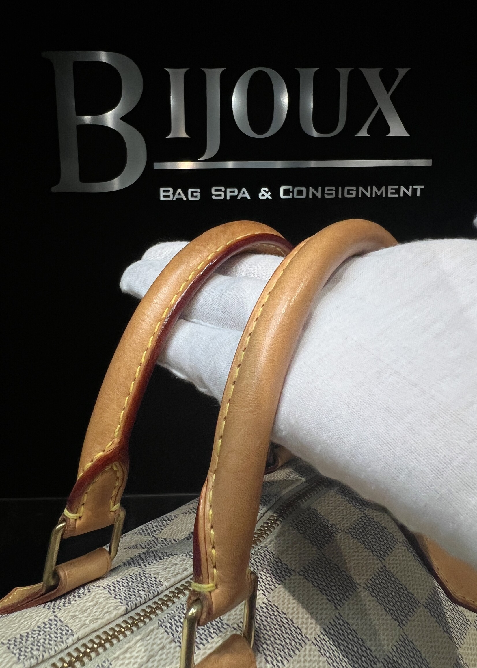 Louis Vuitton SOLD - Louis Vuitton Damier Azur Speedy 30