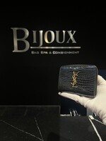 Saint Laurent SOLD - Saint Laurent Embossed Monogram Wallet