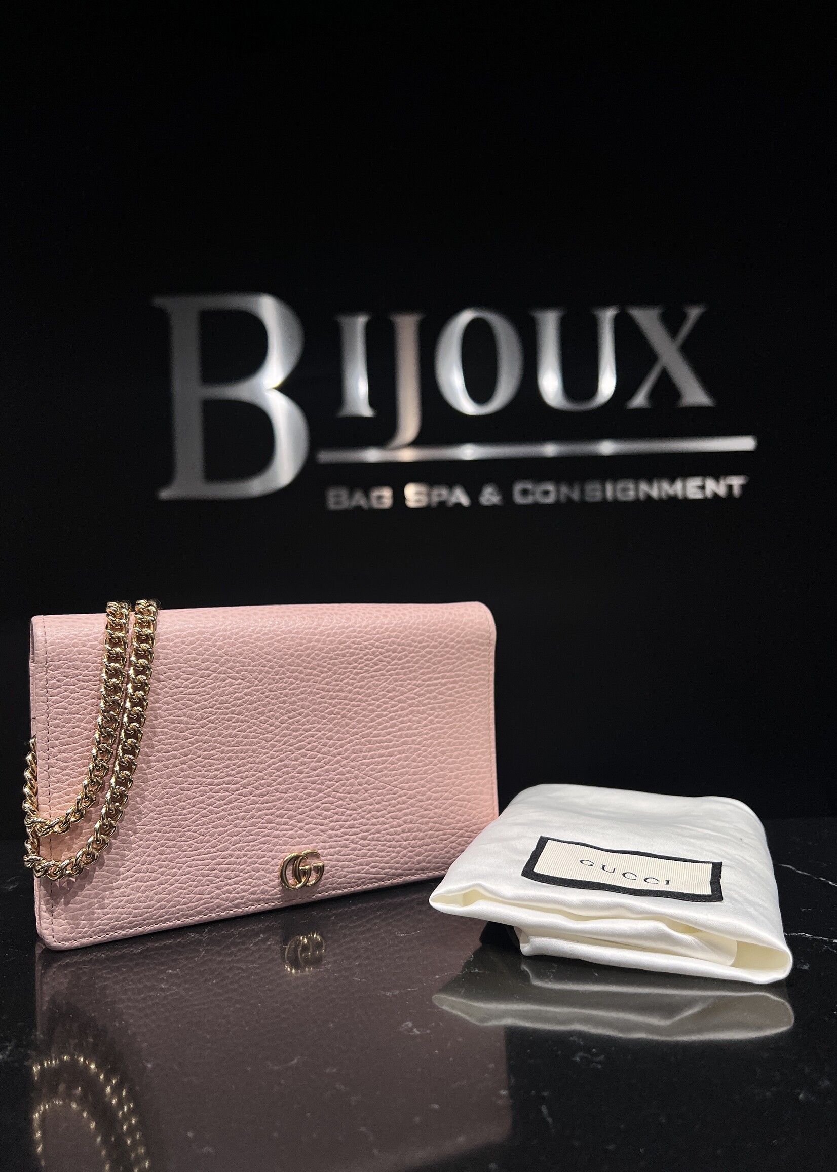 Gucci SOLD - Gucci Marmont Pink WOC