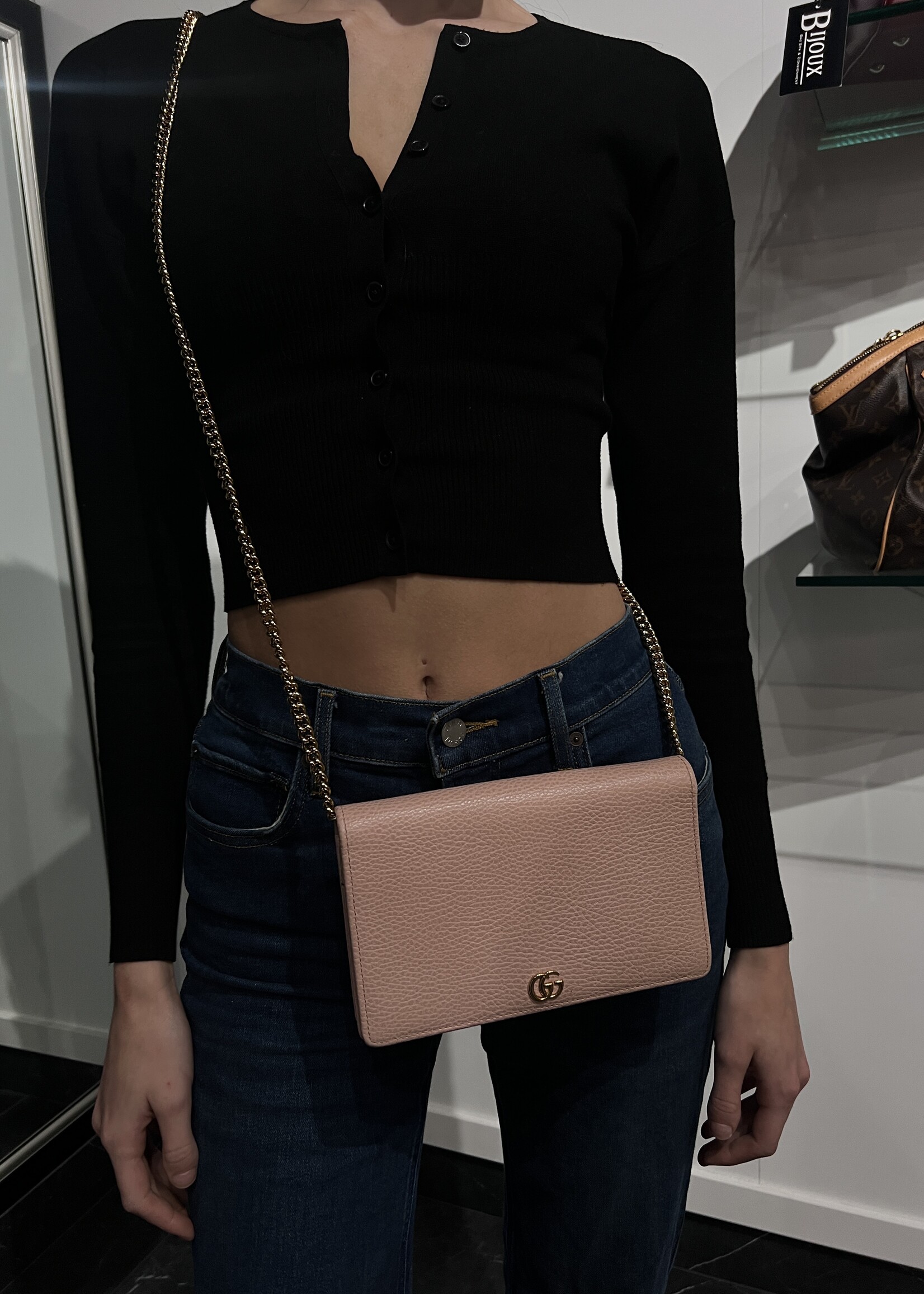 Gucci SOLD - Gucci Marmont Pink WOC