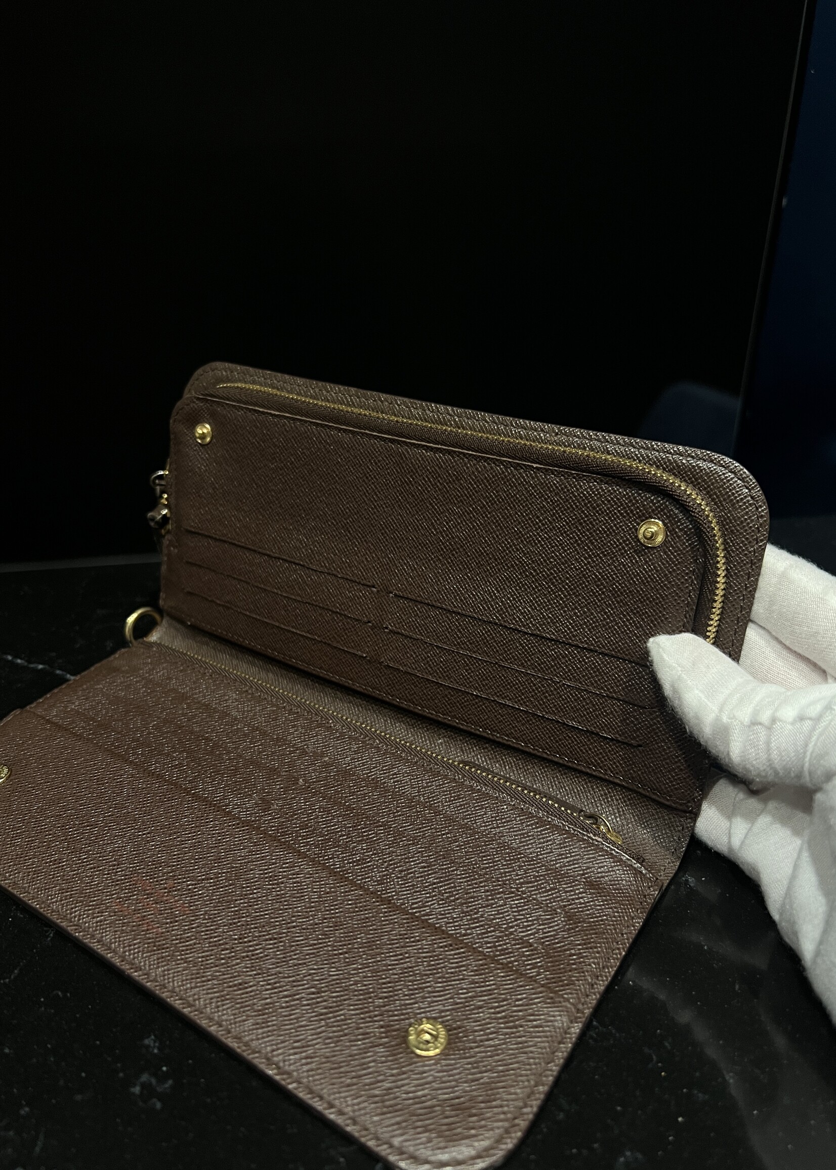 Louis Vuitton Louis Vuitton Insolite Damier Ebene Wallet