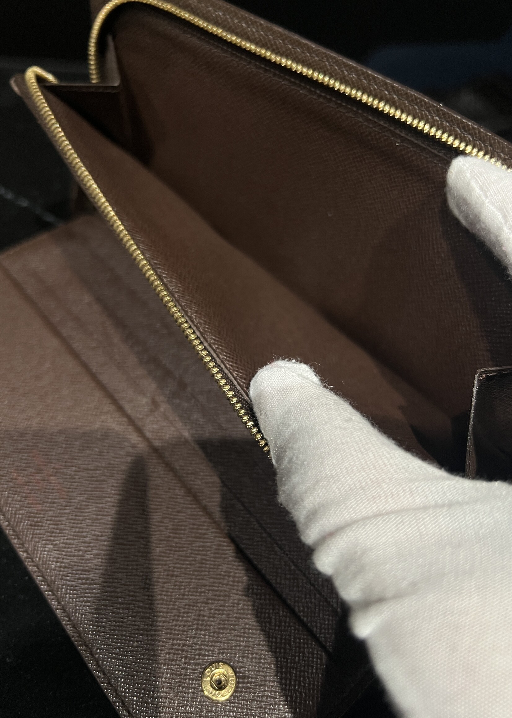 Louis Vuitton Louis Vuitton Insolite Damier Ebene Wallet