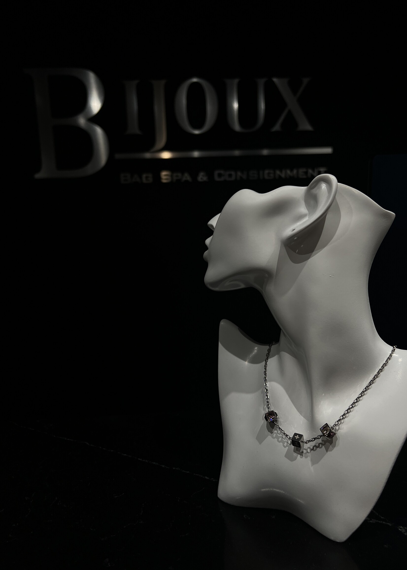 Louis Vuitton Louis Vuitton Gamble Drop Necklace