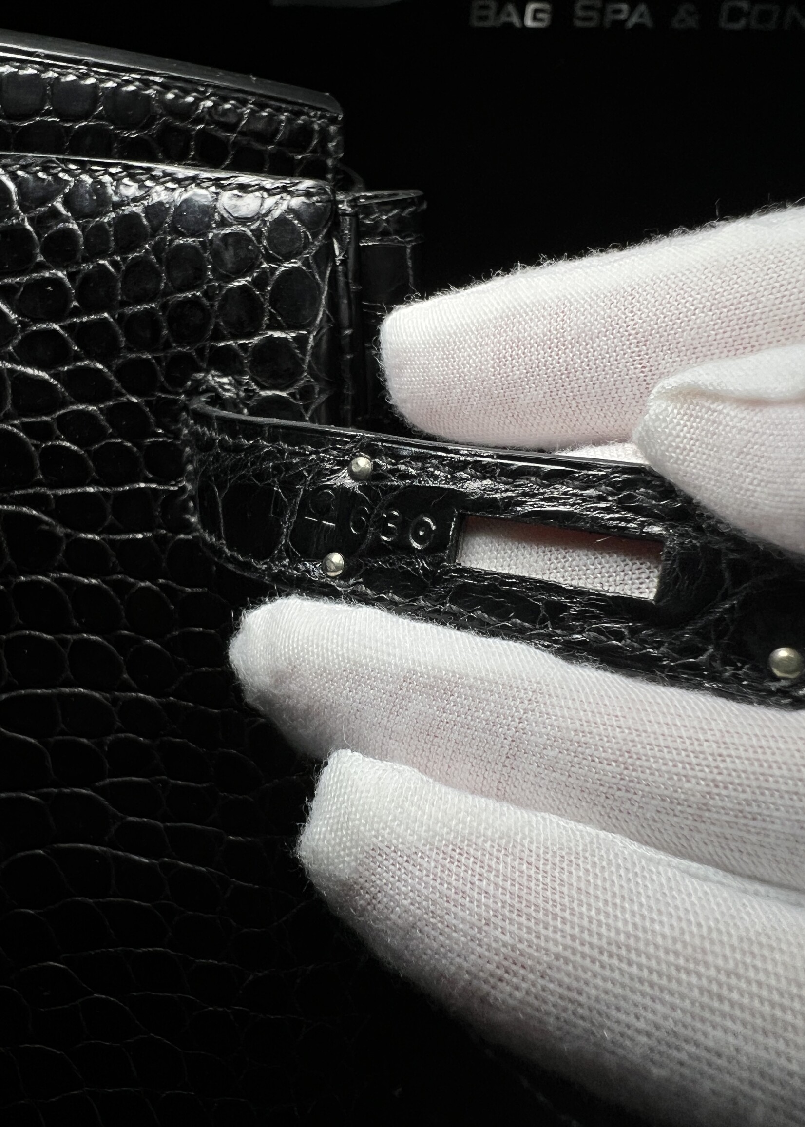 Hermes Hermes Birkin 35 Crocodile PHW