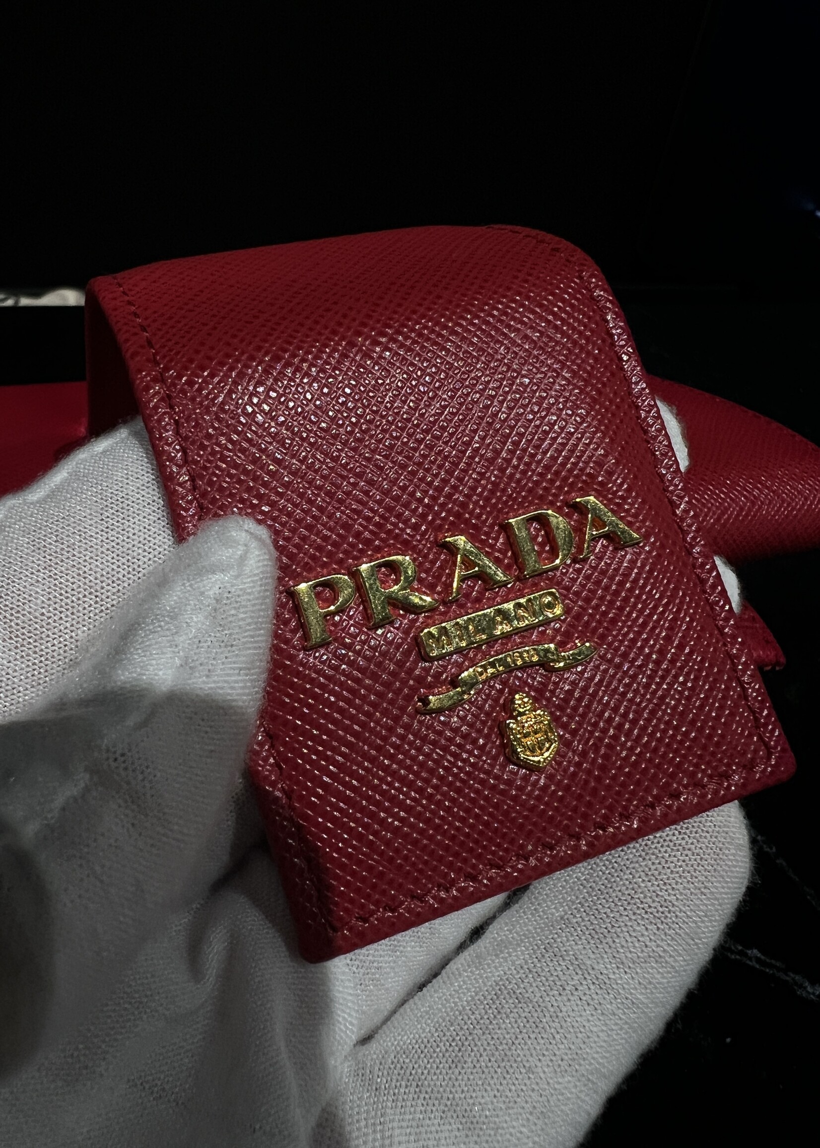 Prada SOLD- Prada Saffiano Zippy Wallet