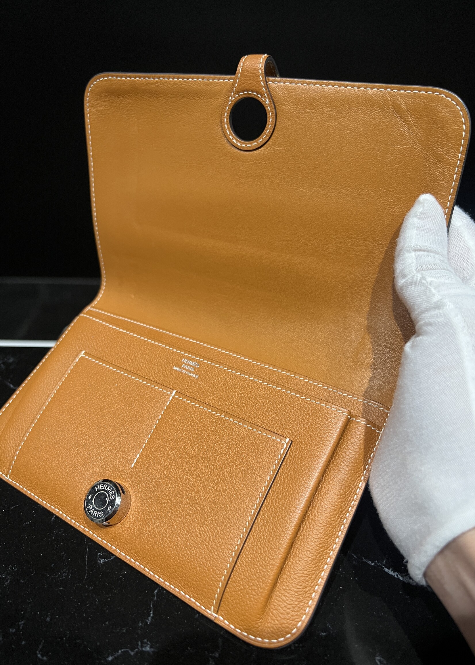 Hermes SOLD - Hermes Dogon Duo Wallet