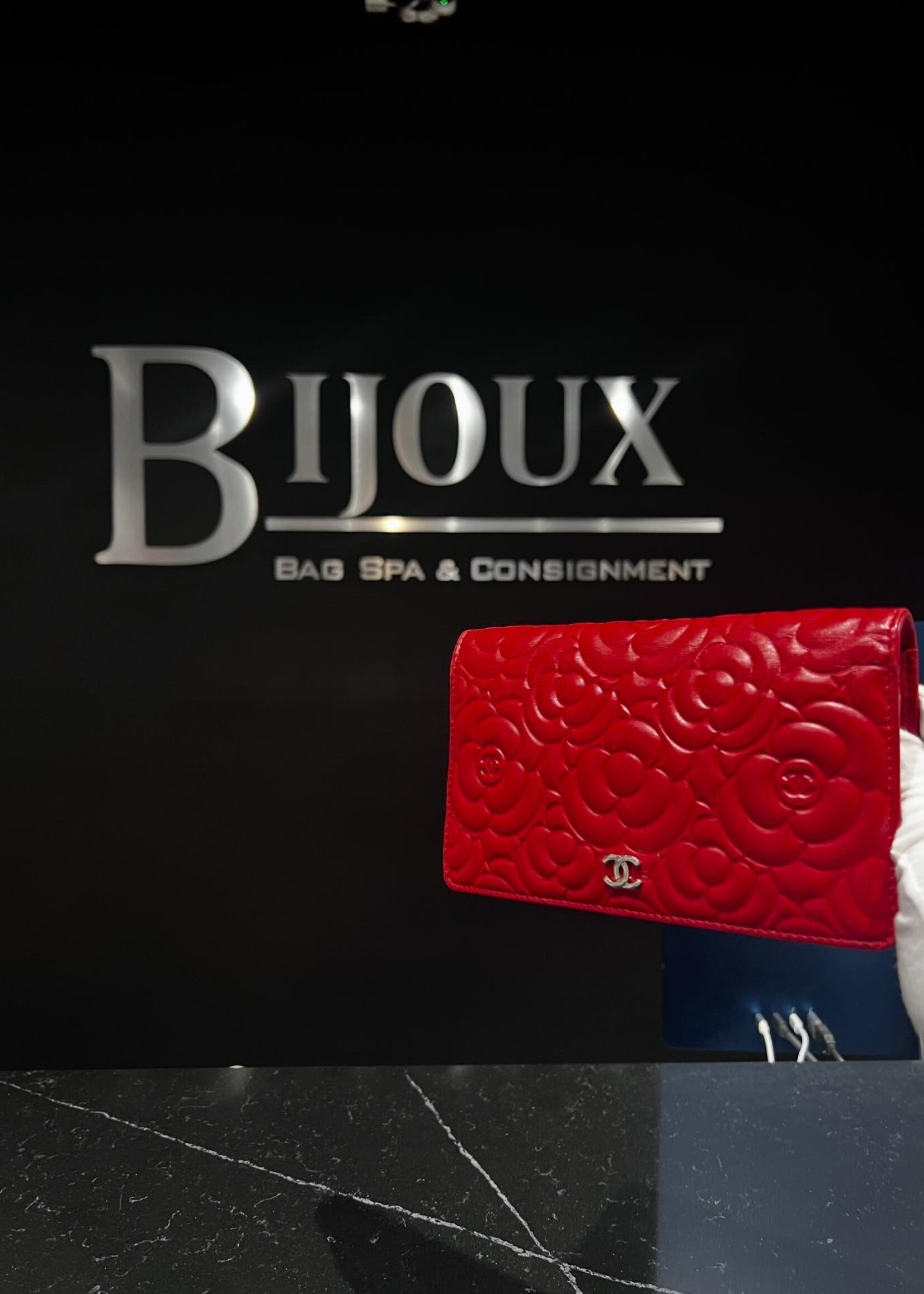 Chanel SOLD - Chanel Camellia Wallet