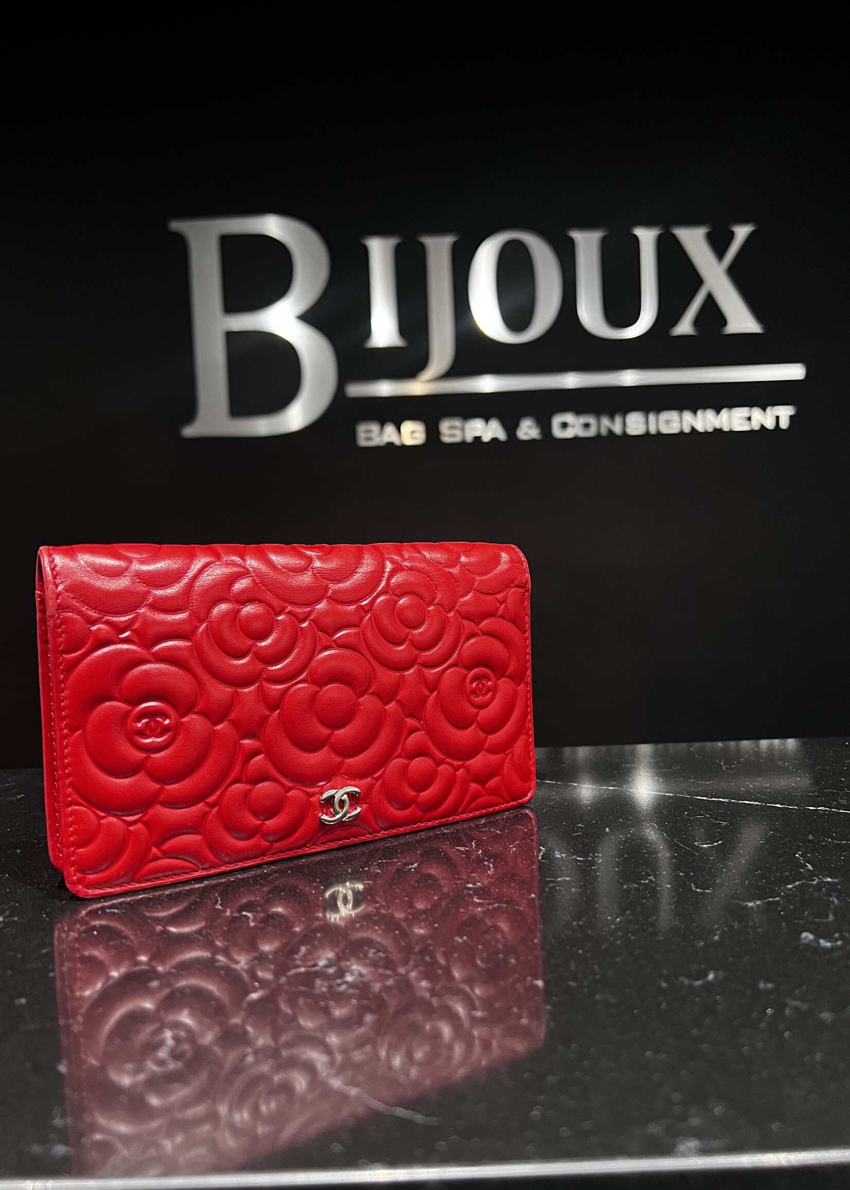 Chanel SOLD - Chanel Camellia Wallet
